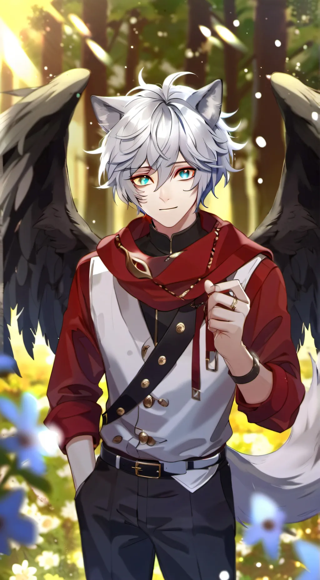 ai character: Jax  background