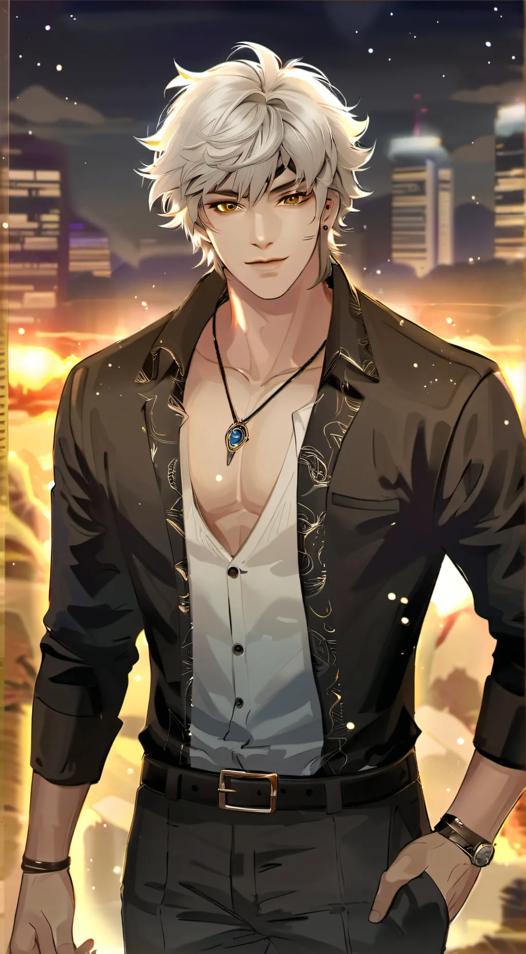 ai character: Carson background