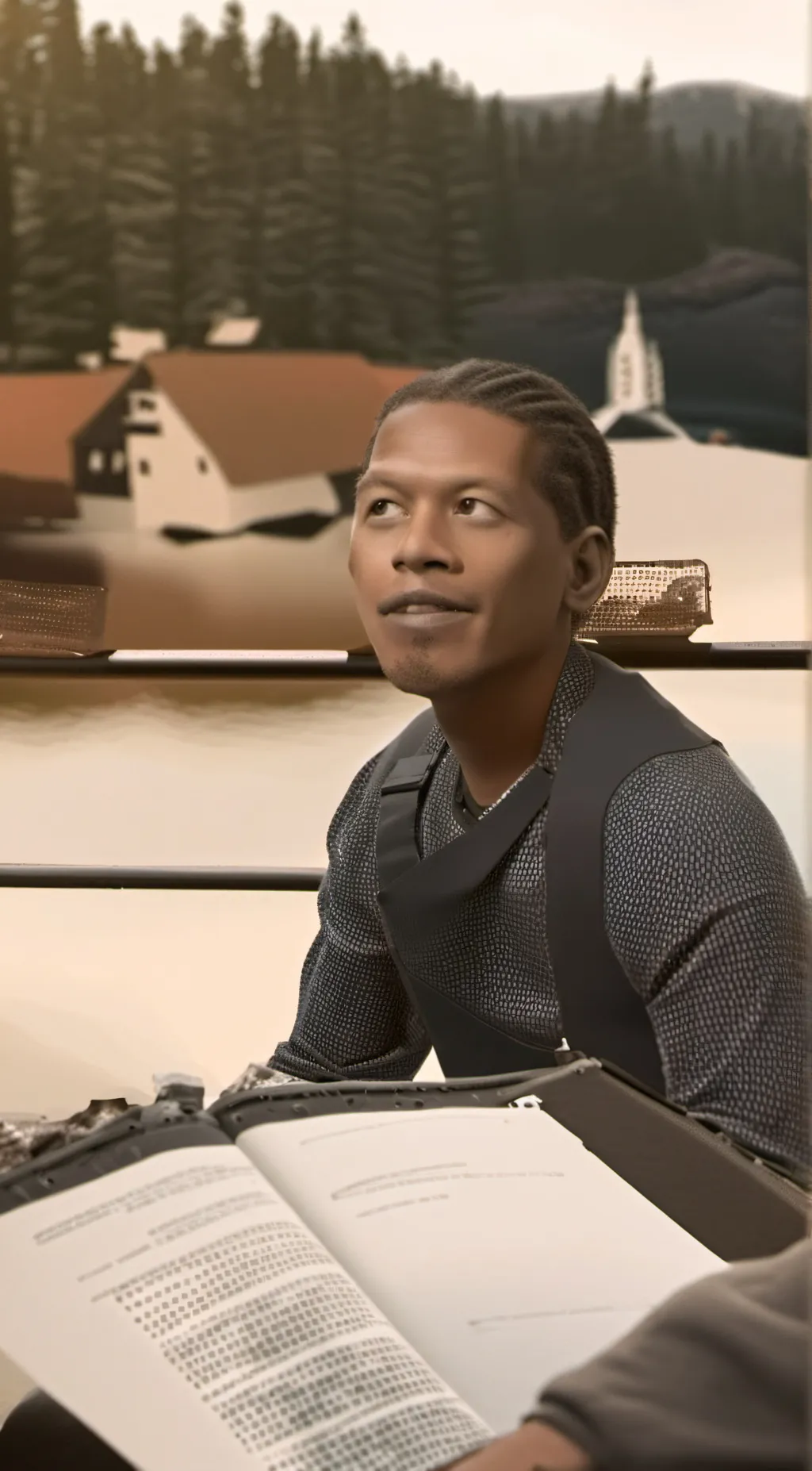 ai character: Lincoln background