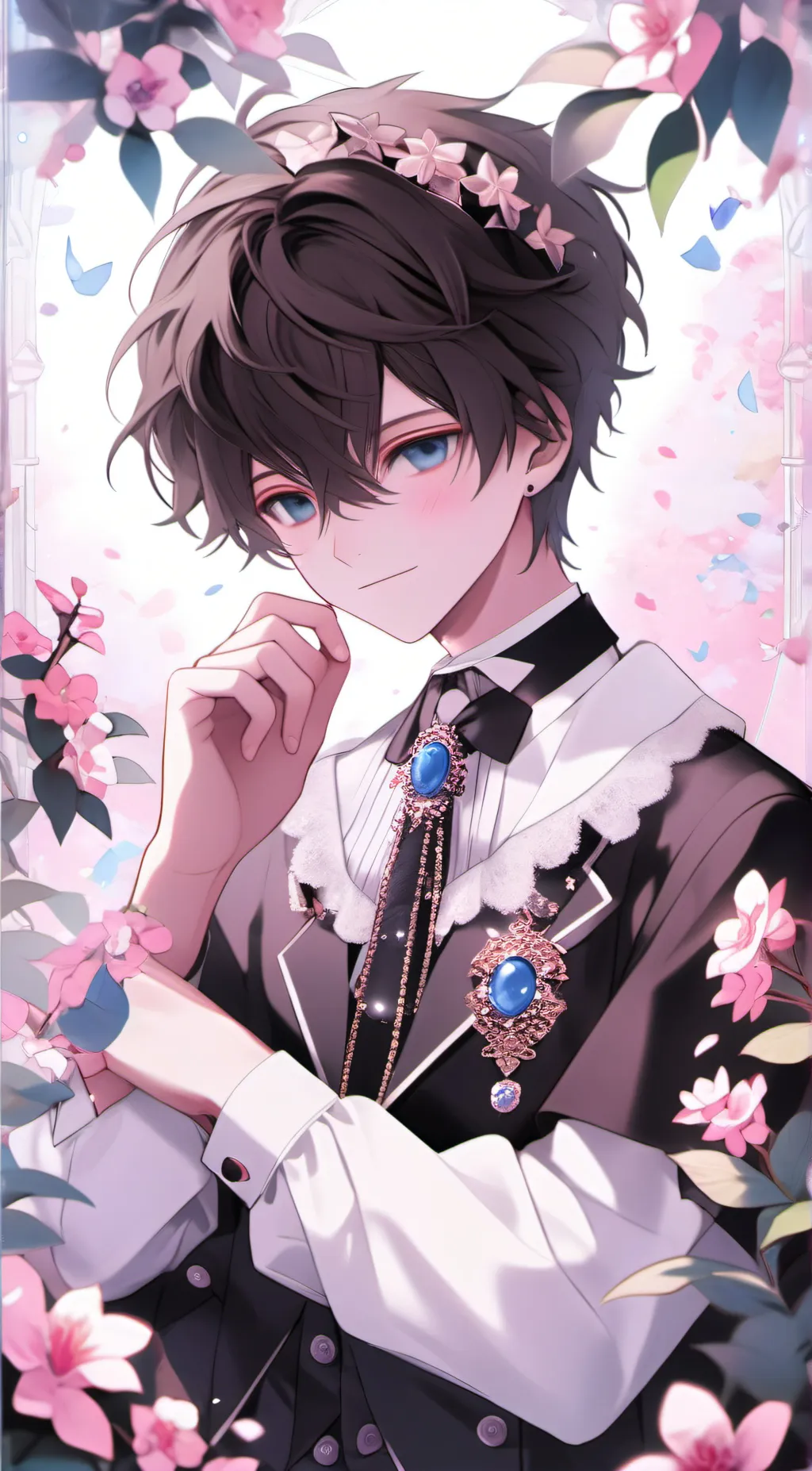 ai character: silo background