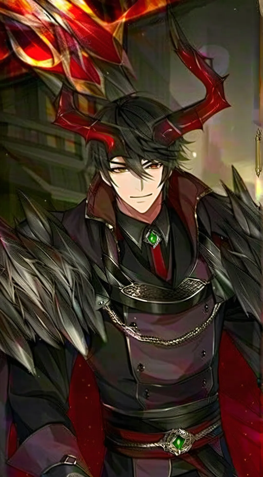 ai character: °•Hyun•° background