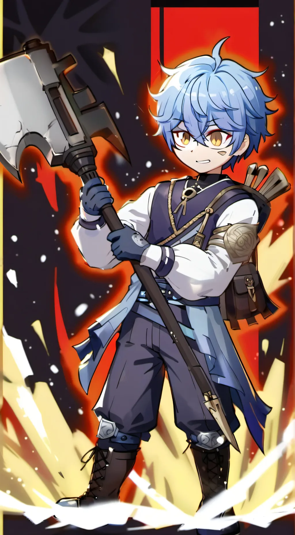 ai character: Legend background