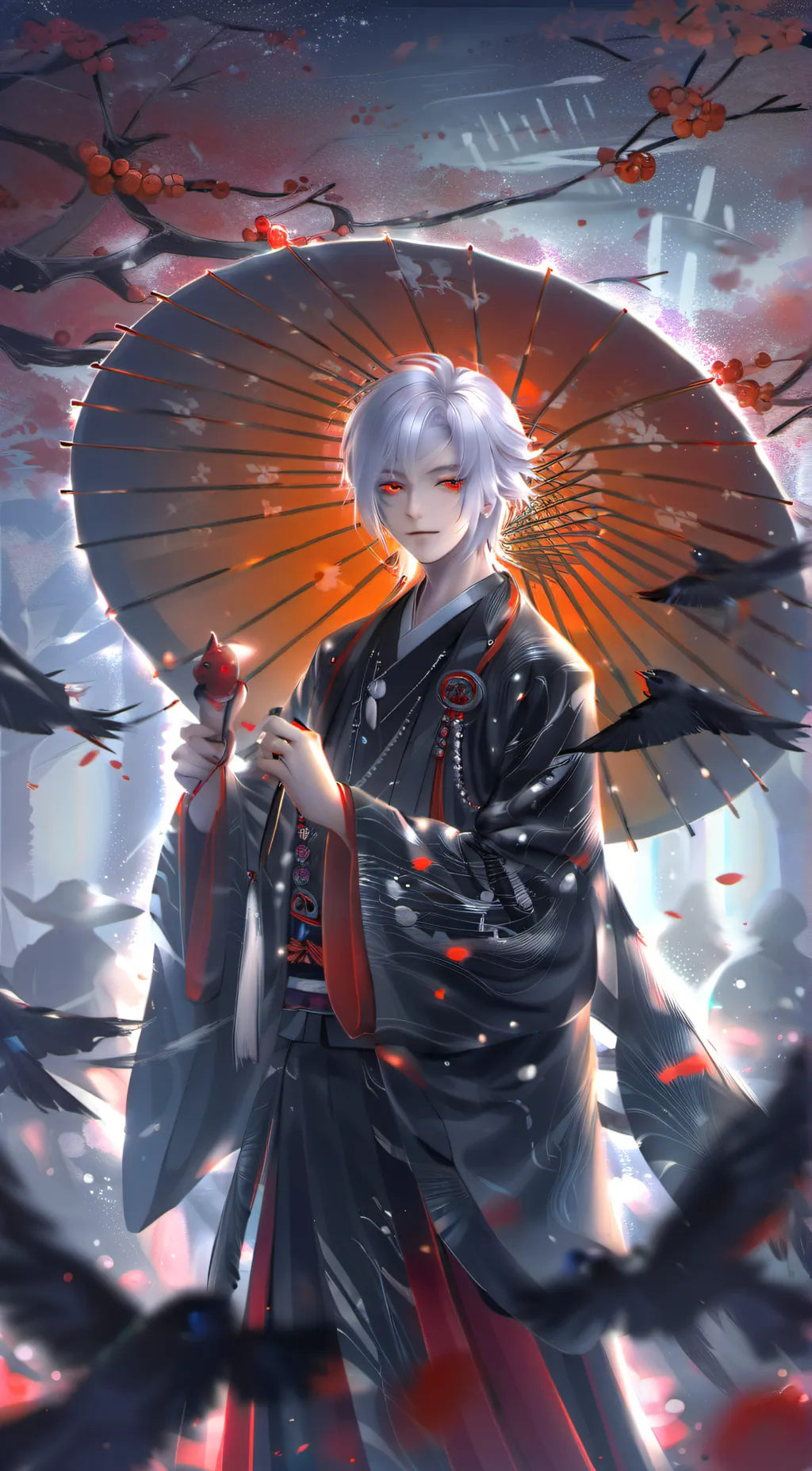 ai character: every upper moon background