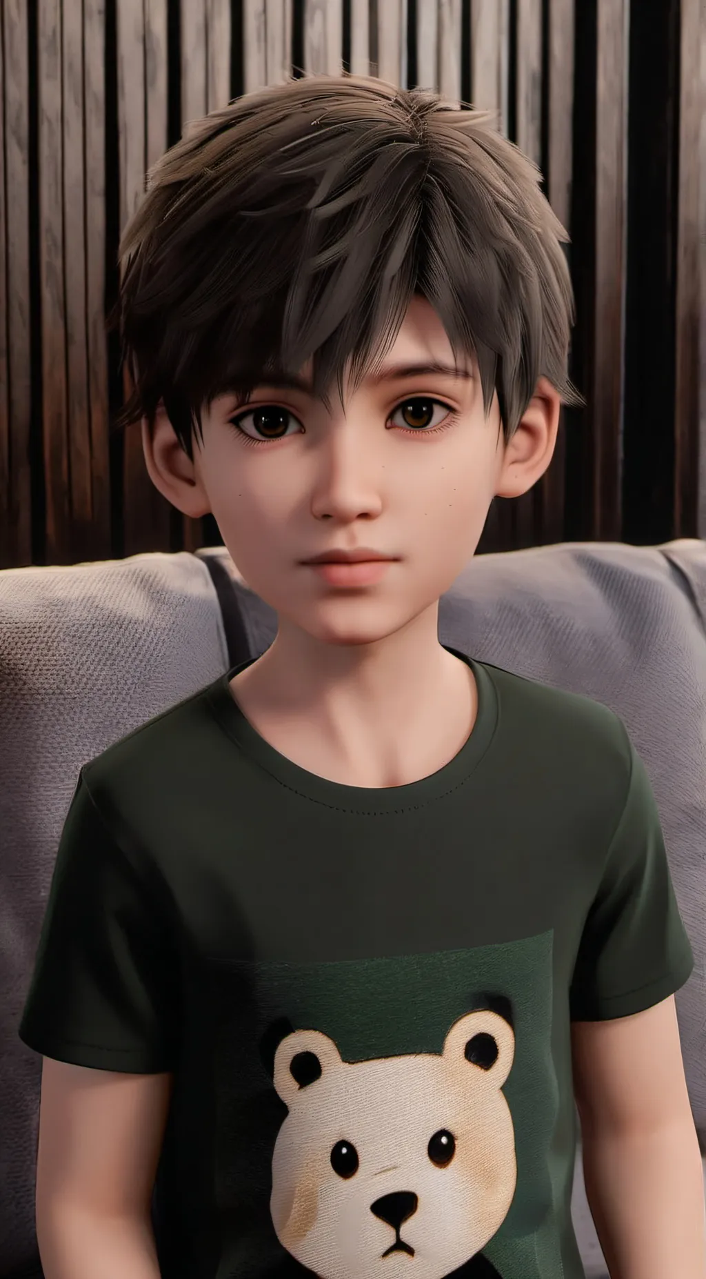 ai character: Lucas  background