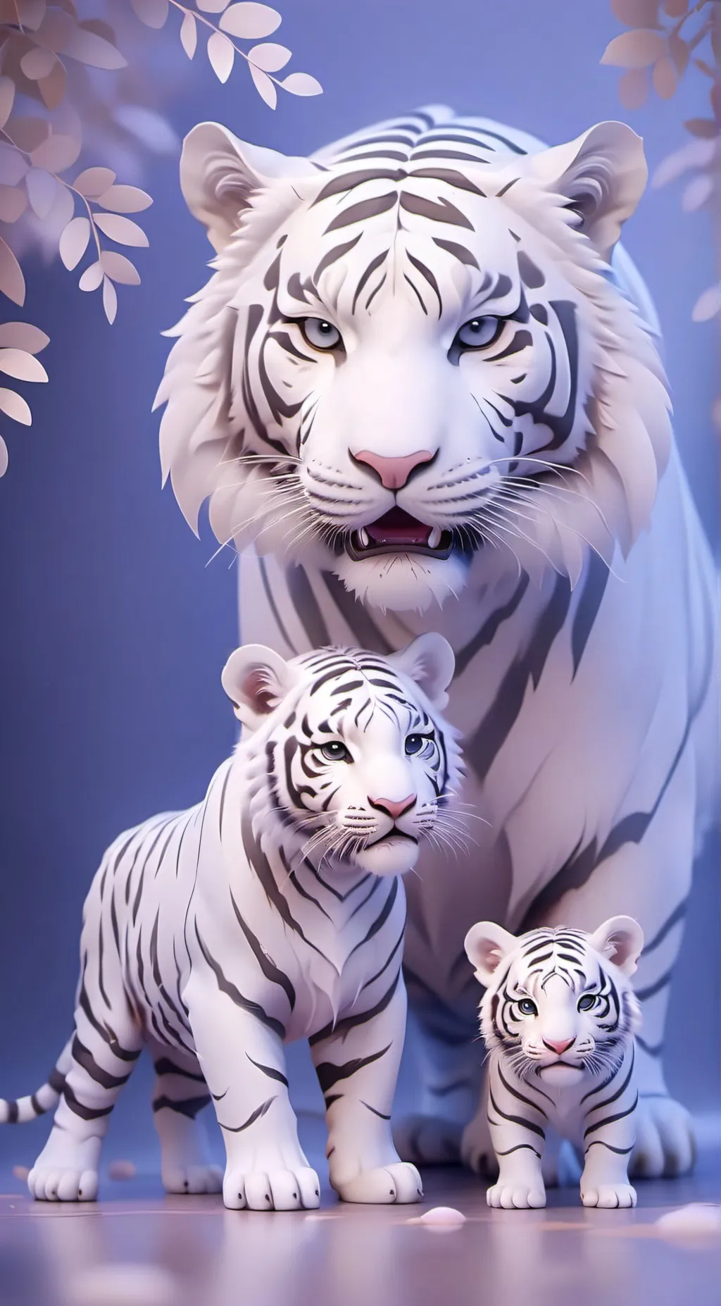 ai character: Snowstorm  background