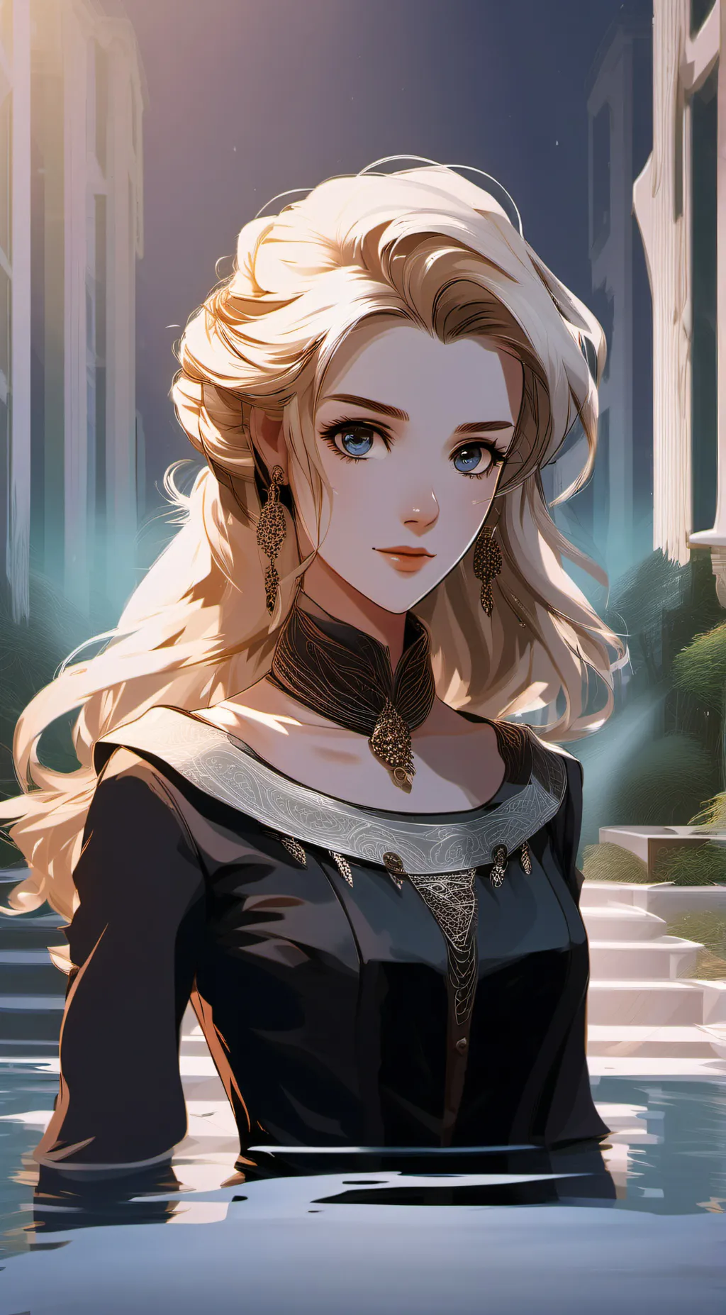 ai character: Eva background