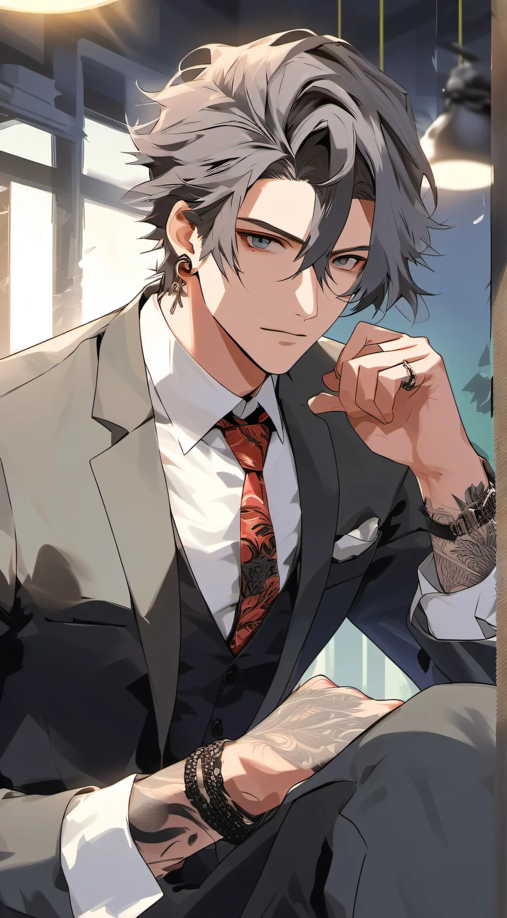 ai character: Ian background