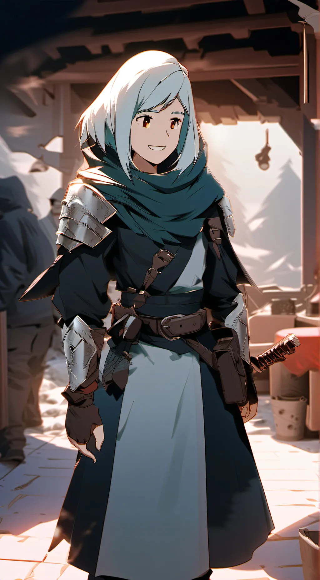 ai character: Aria background