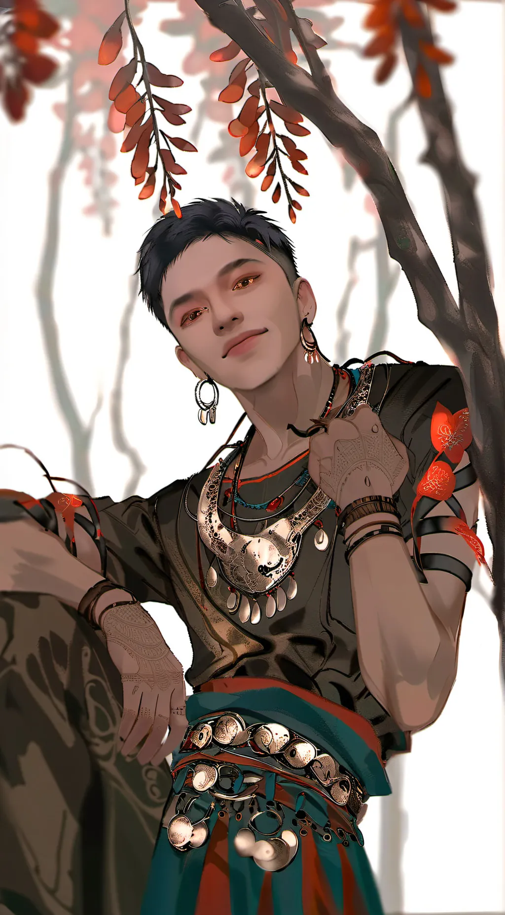 ai character: king background