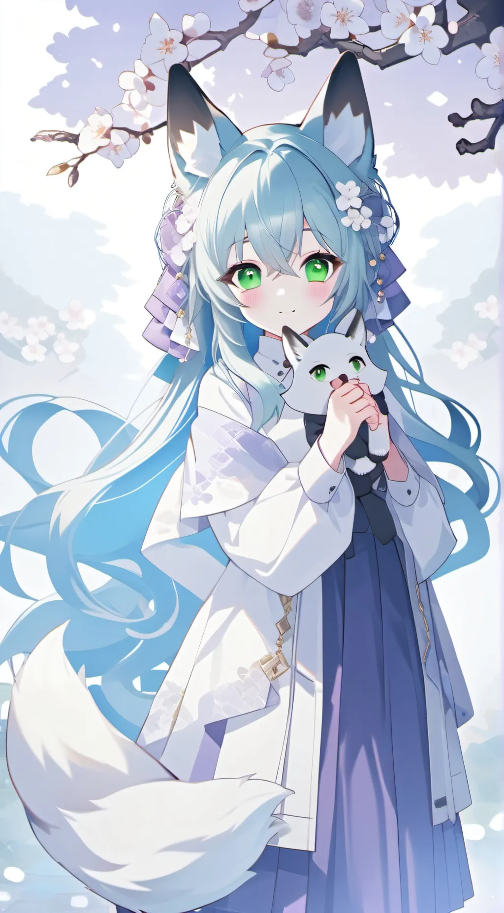 ai character: Cloud background