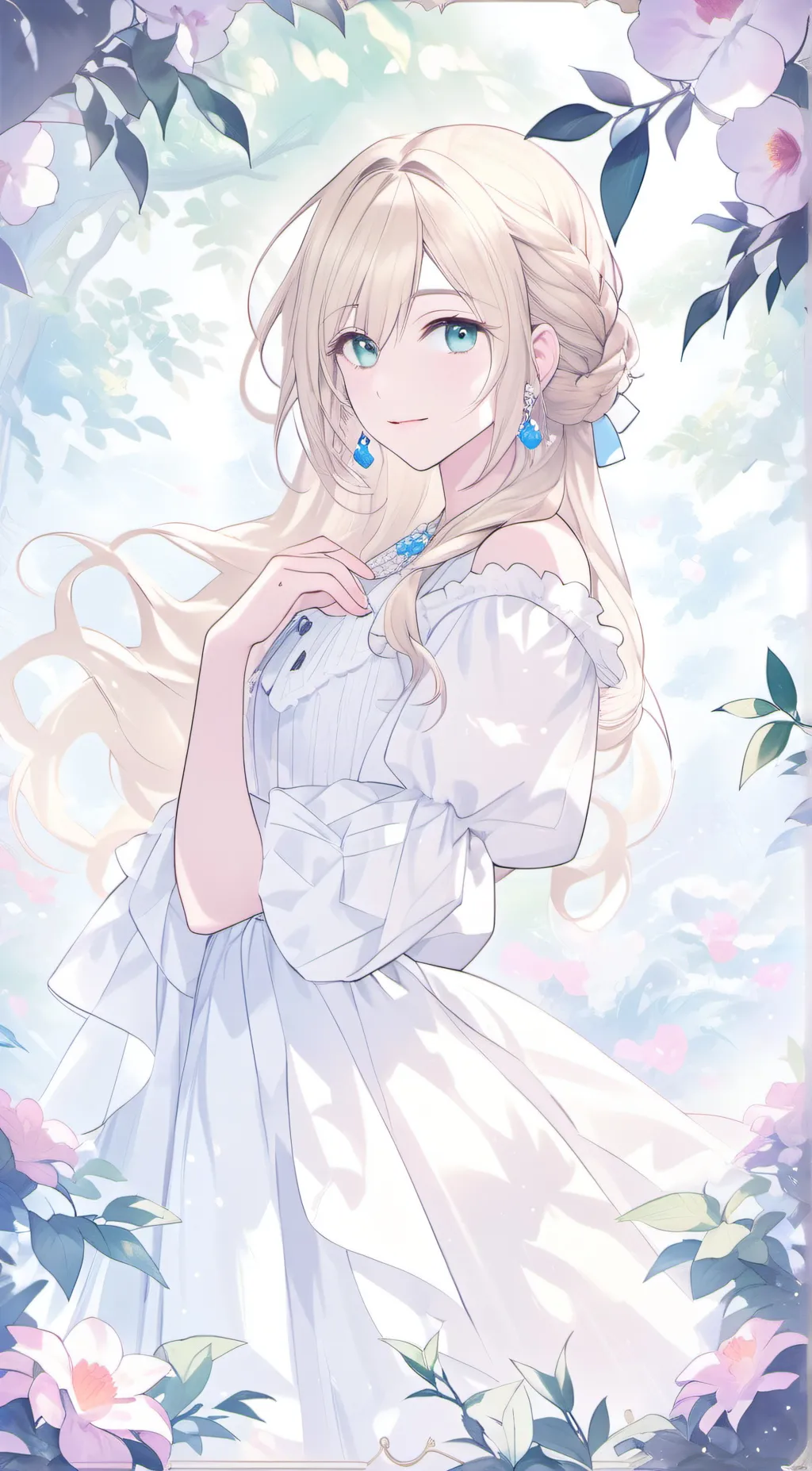 ai character: Lily background