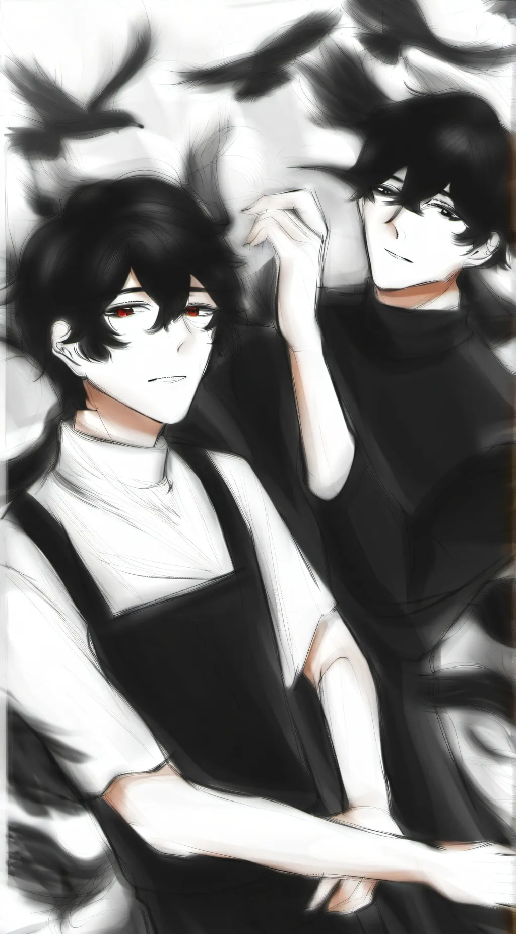 ai character: Your bodyguard bf  background