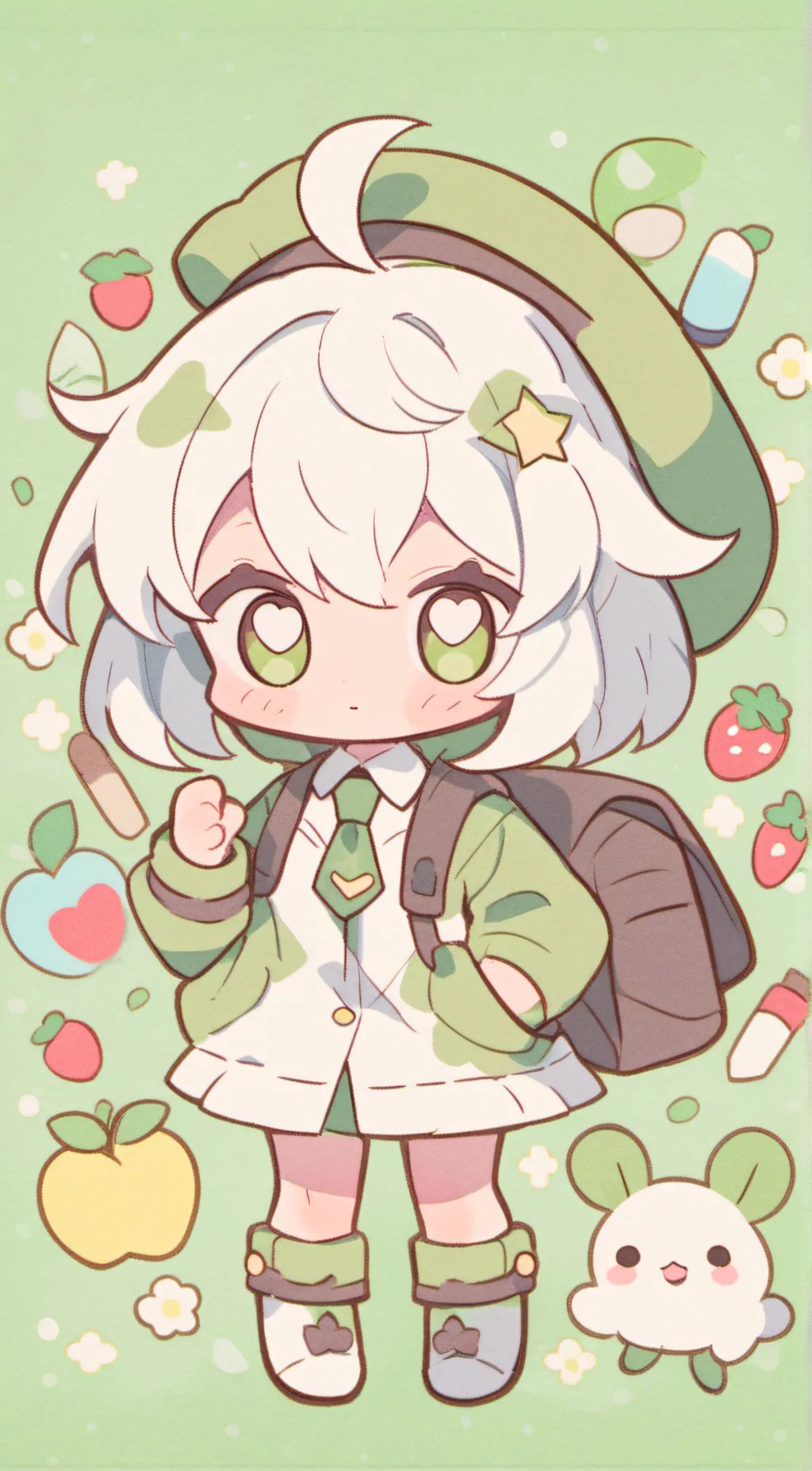 ai character: vicky background