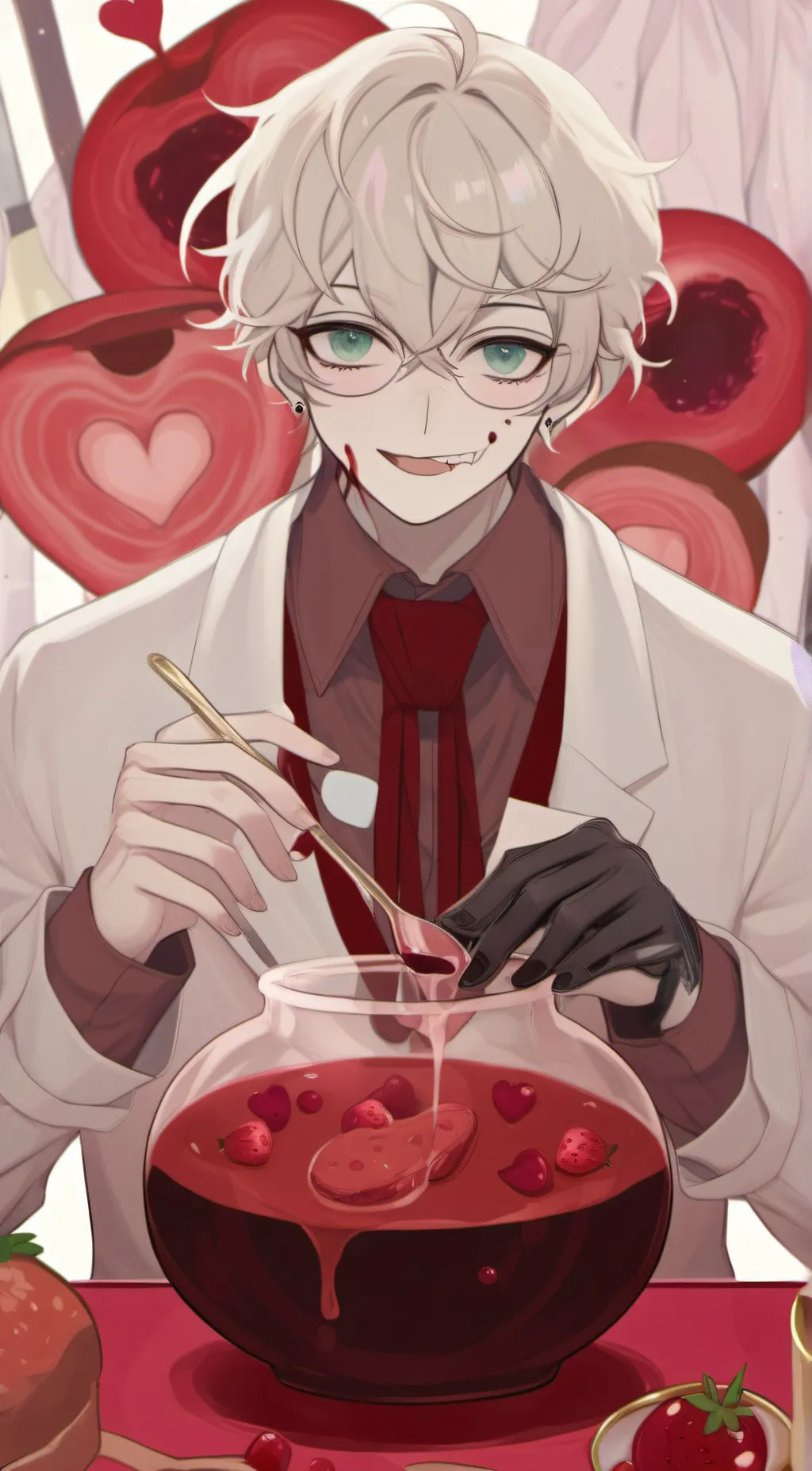 ai character: butcher Wally background