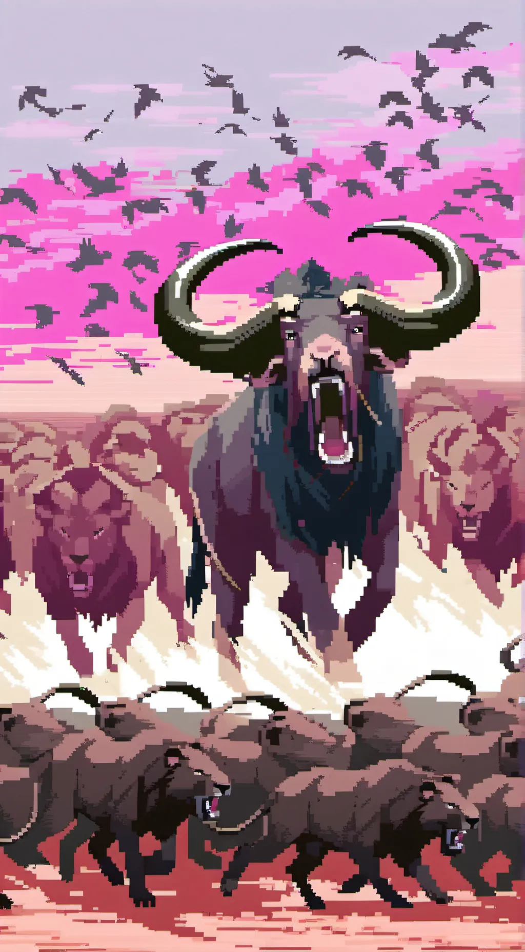 ai character: Folly of The Wild background