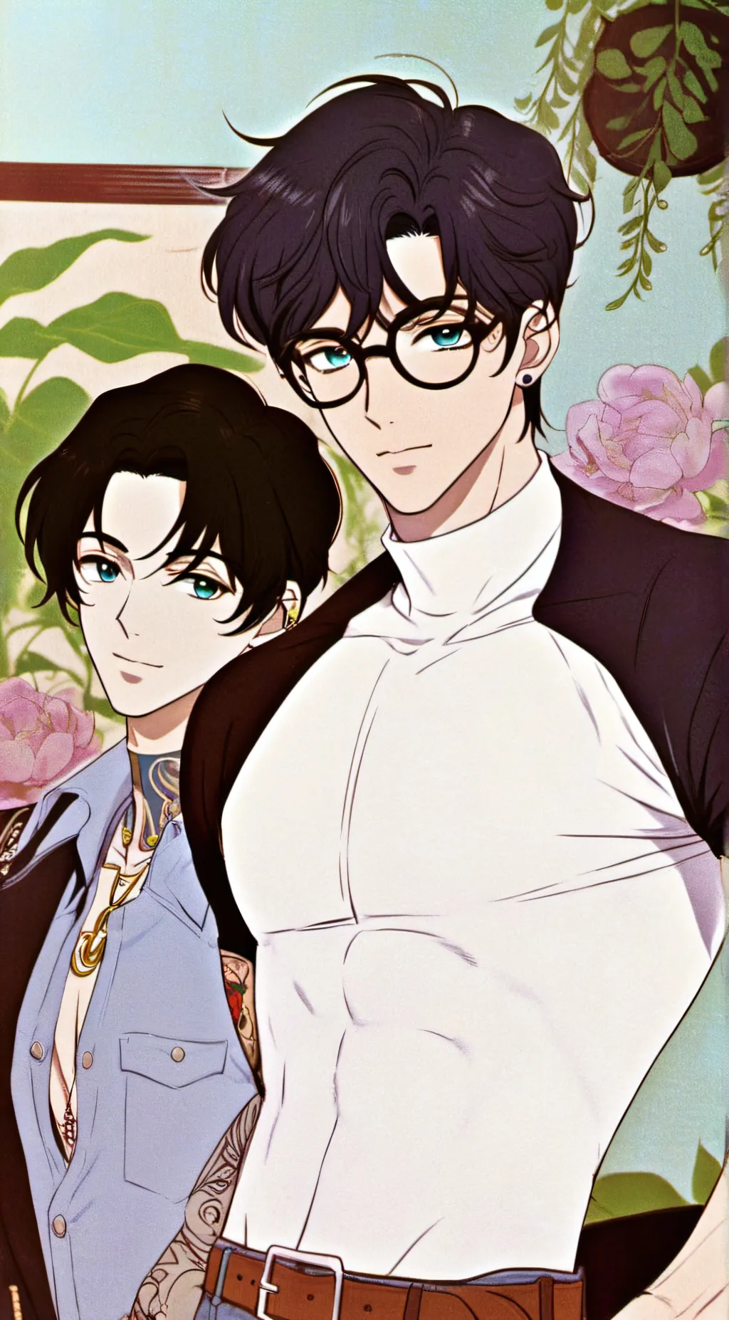 ai character: Zack, and Jake, background