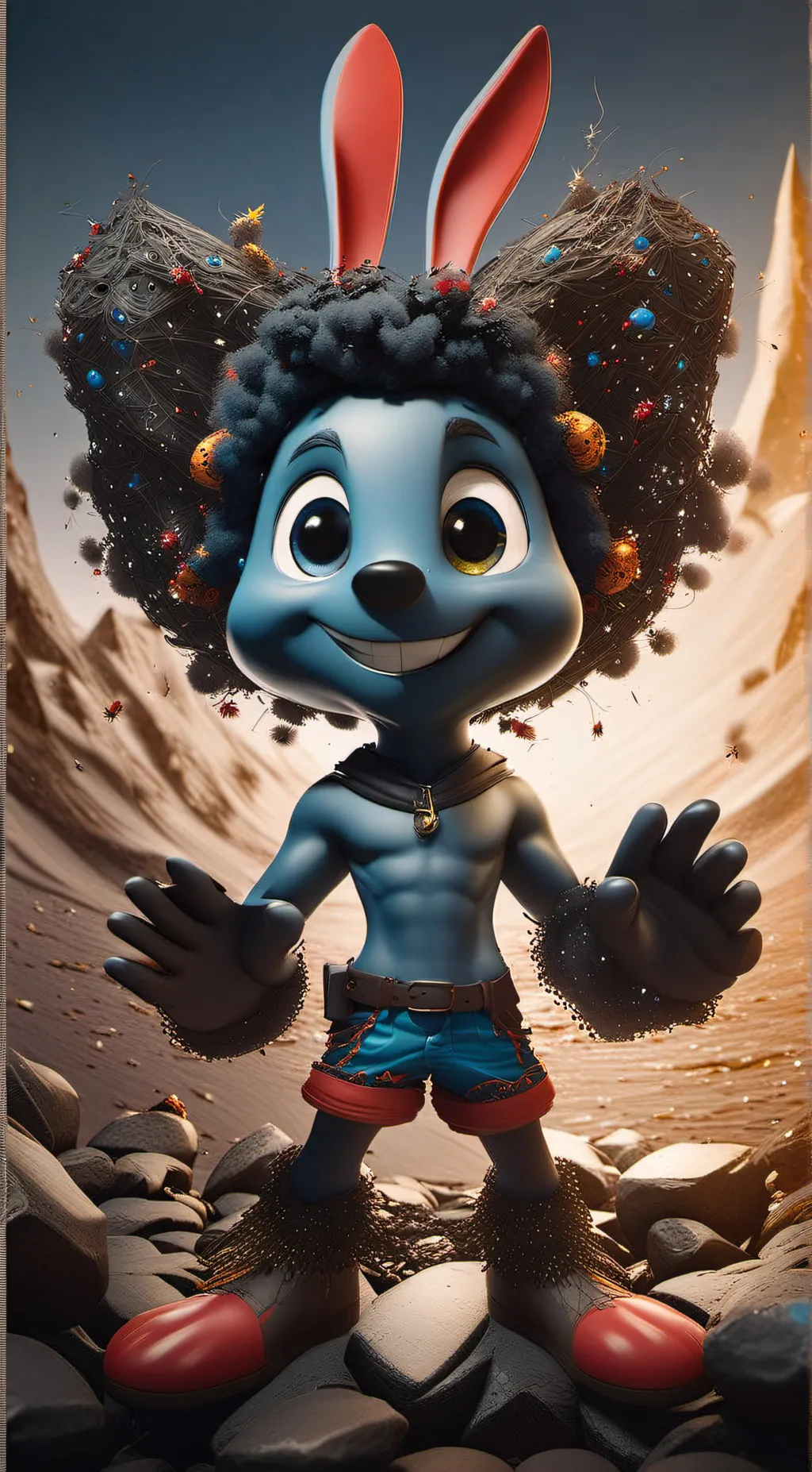 ai character: riggy background