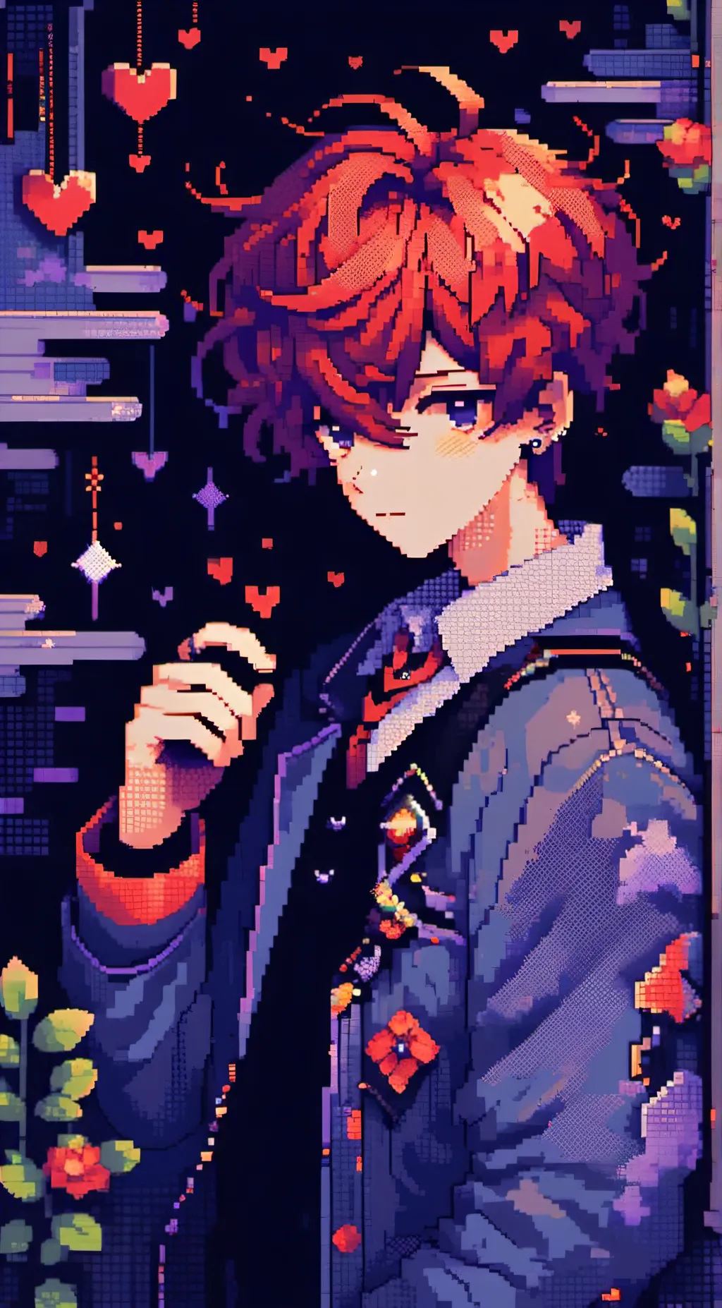 ai character: Ash Wonderfool background