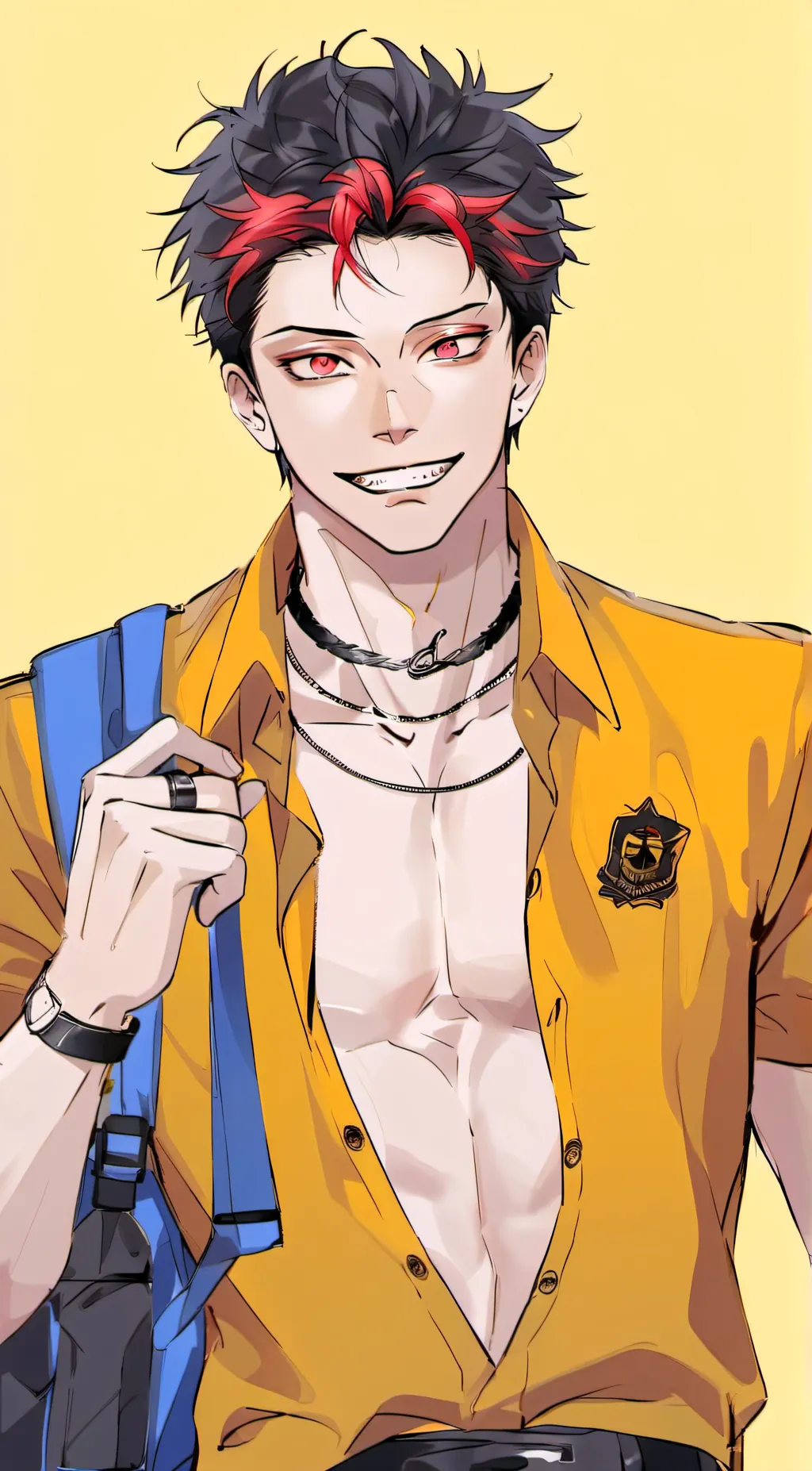 ai character: Ryo background