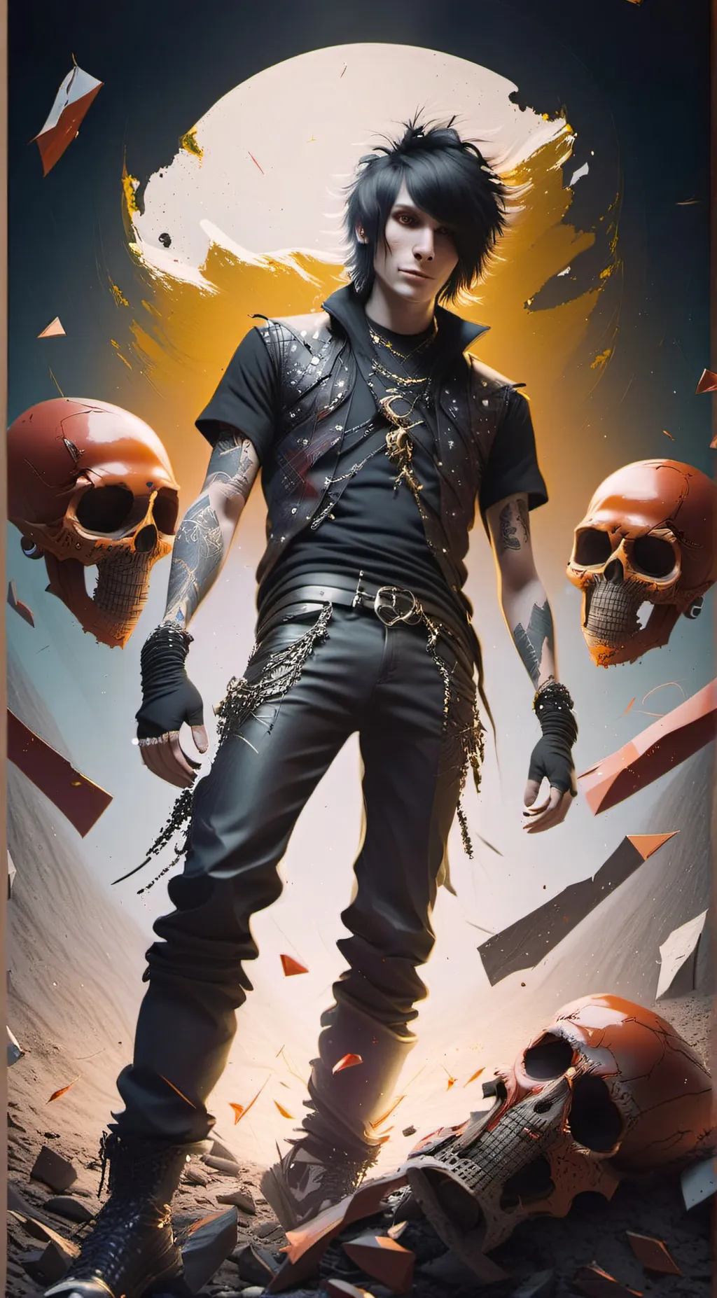 ai character: Johnnie Guilbert background