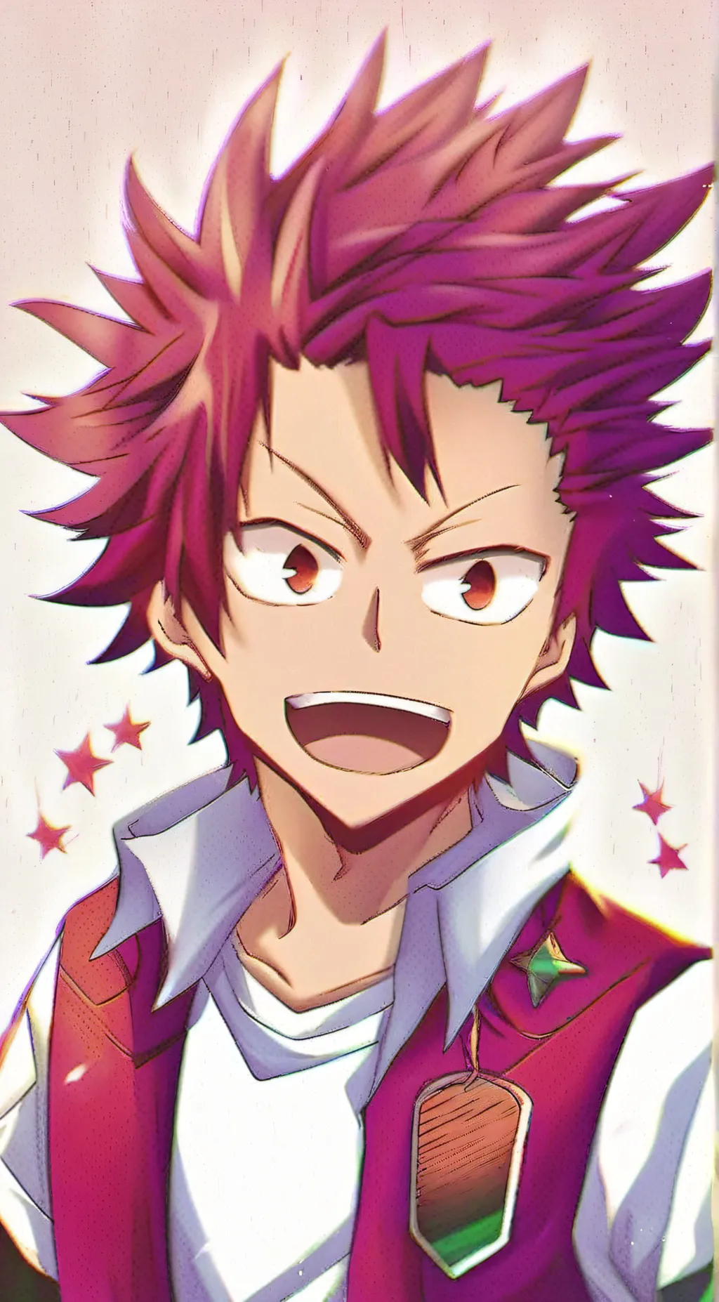 ai character: Kirishima From MHA background