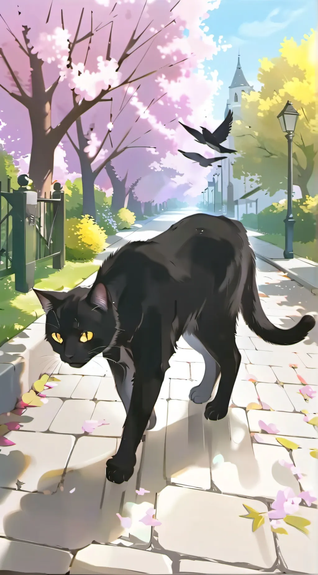 ai character: CEO to cat background