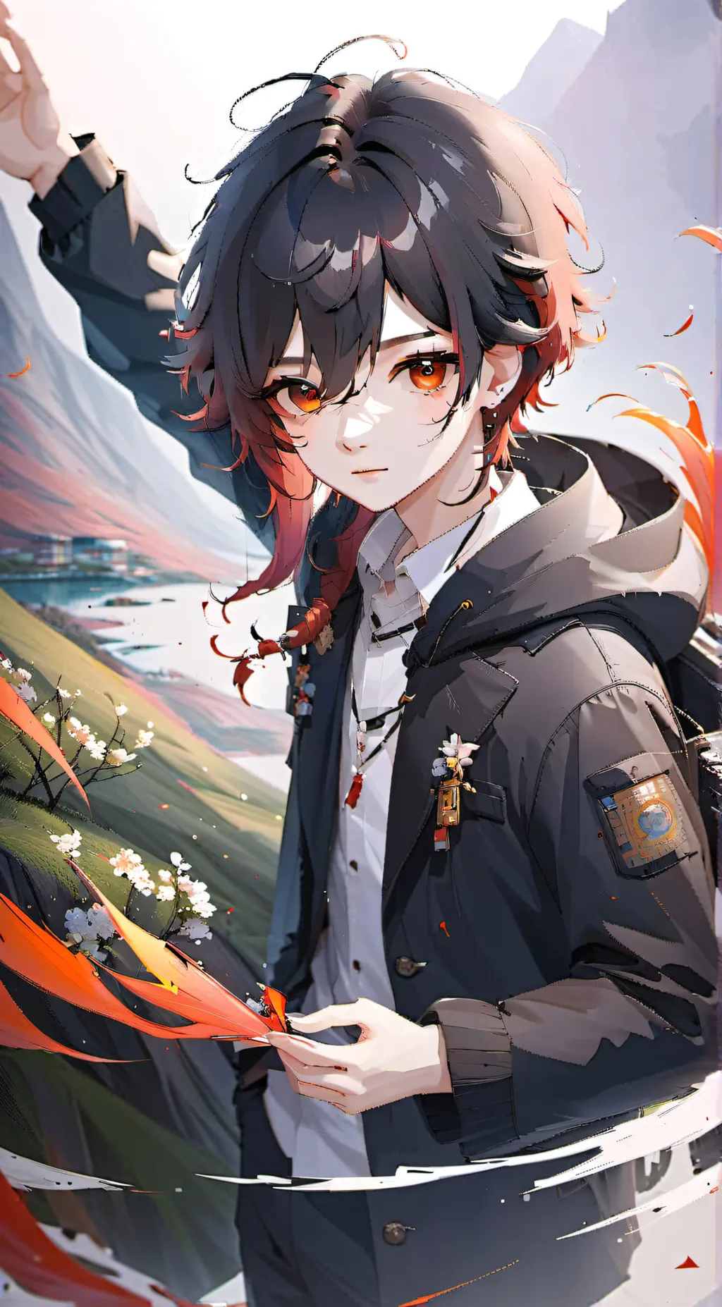 ai character: Jacob  background