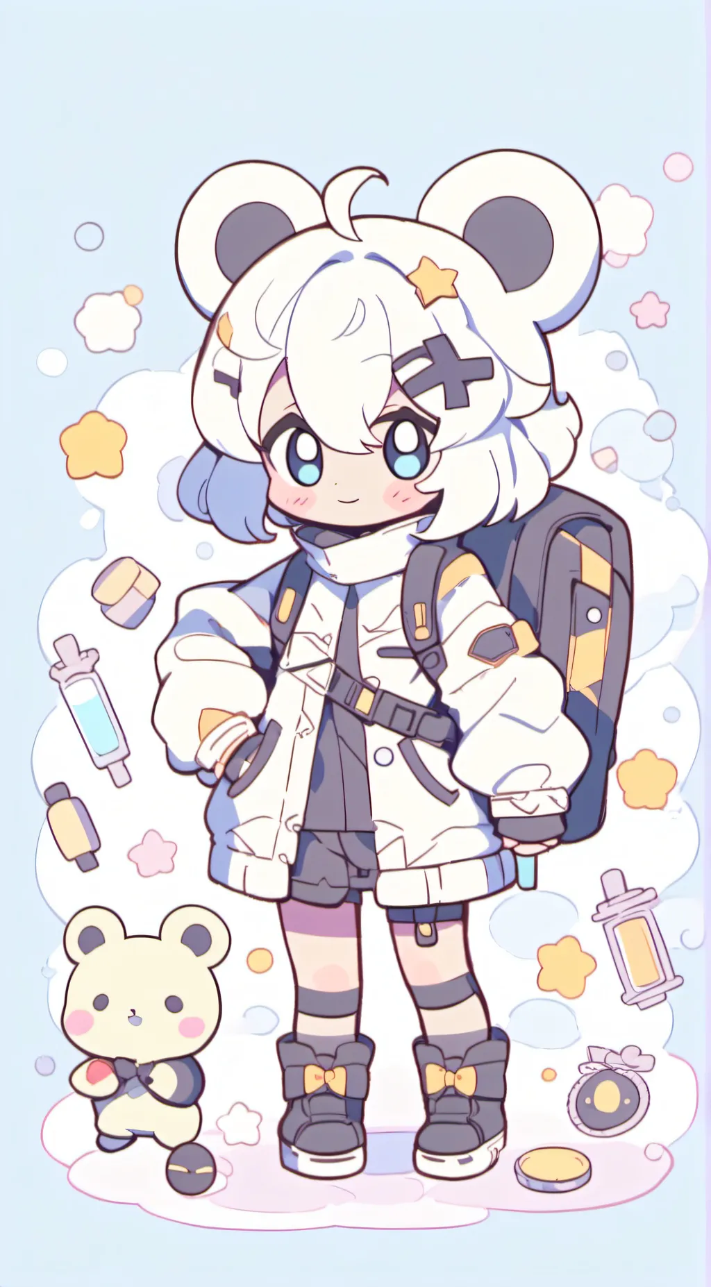 ai character: Cleo background