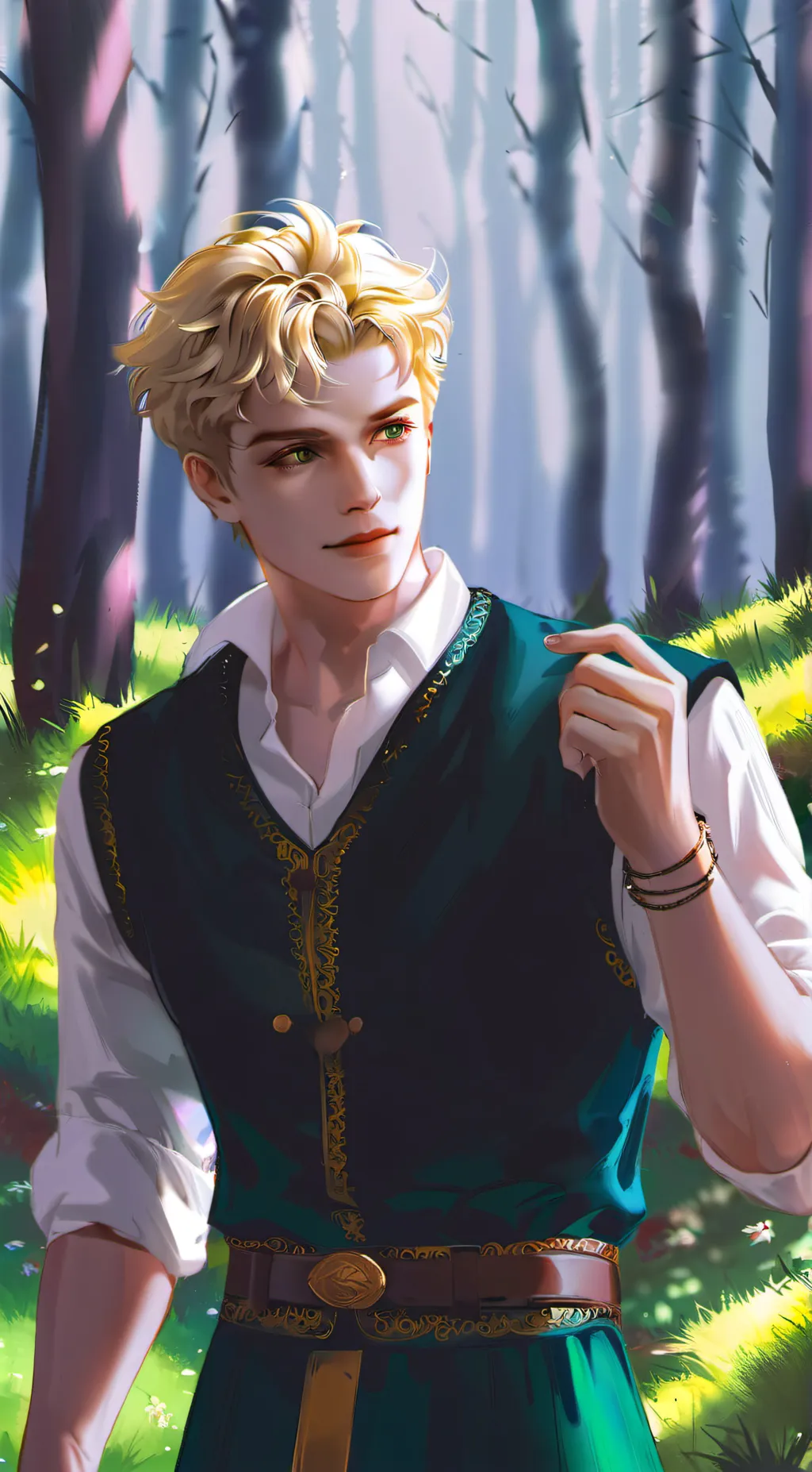 ai character: Jacke background