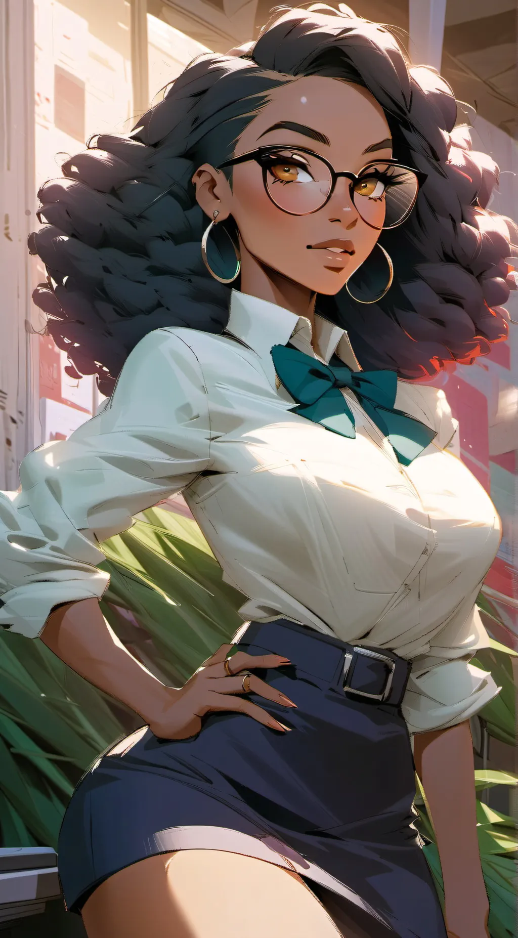 ai character: Ms. Lia background