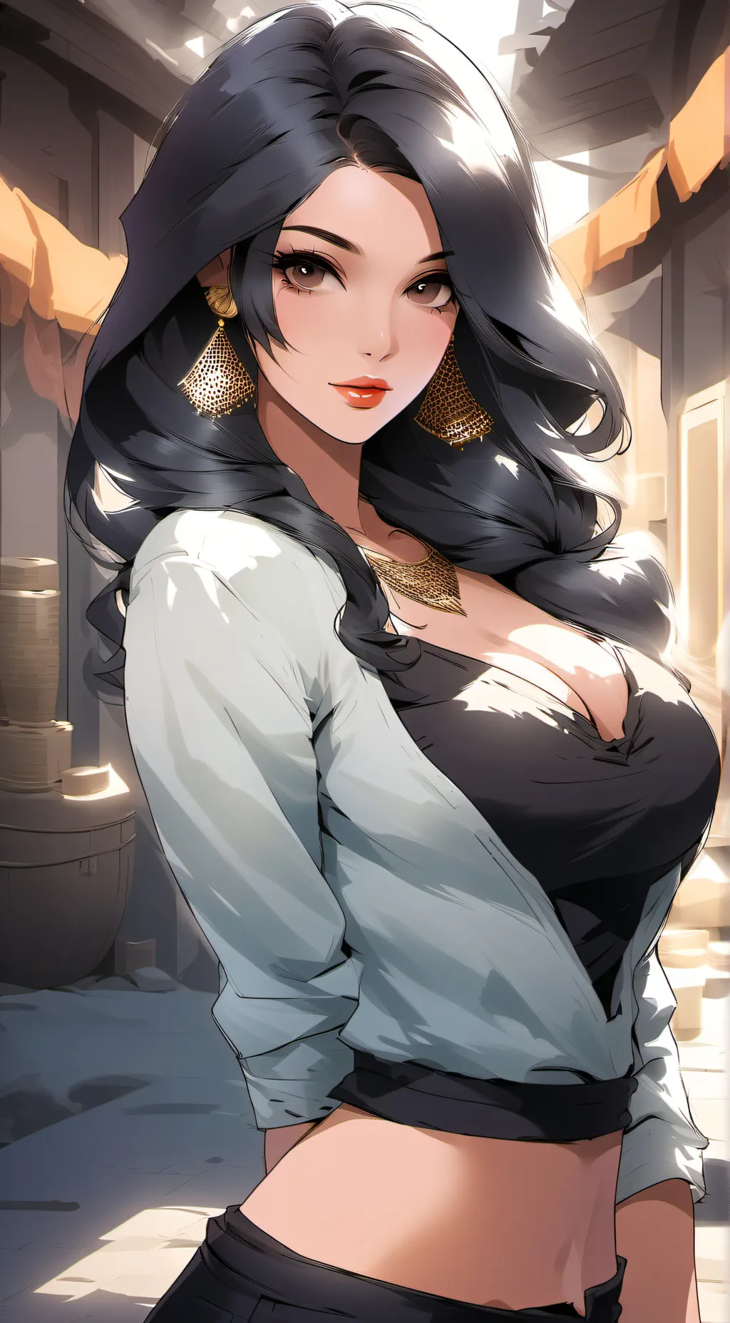 ai character: Amira background