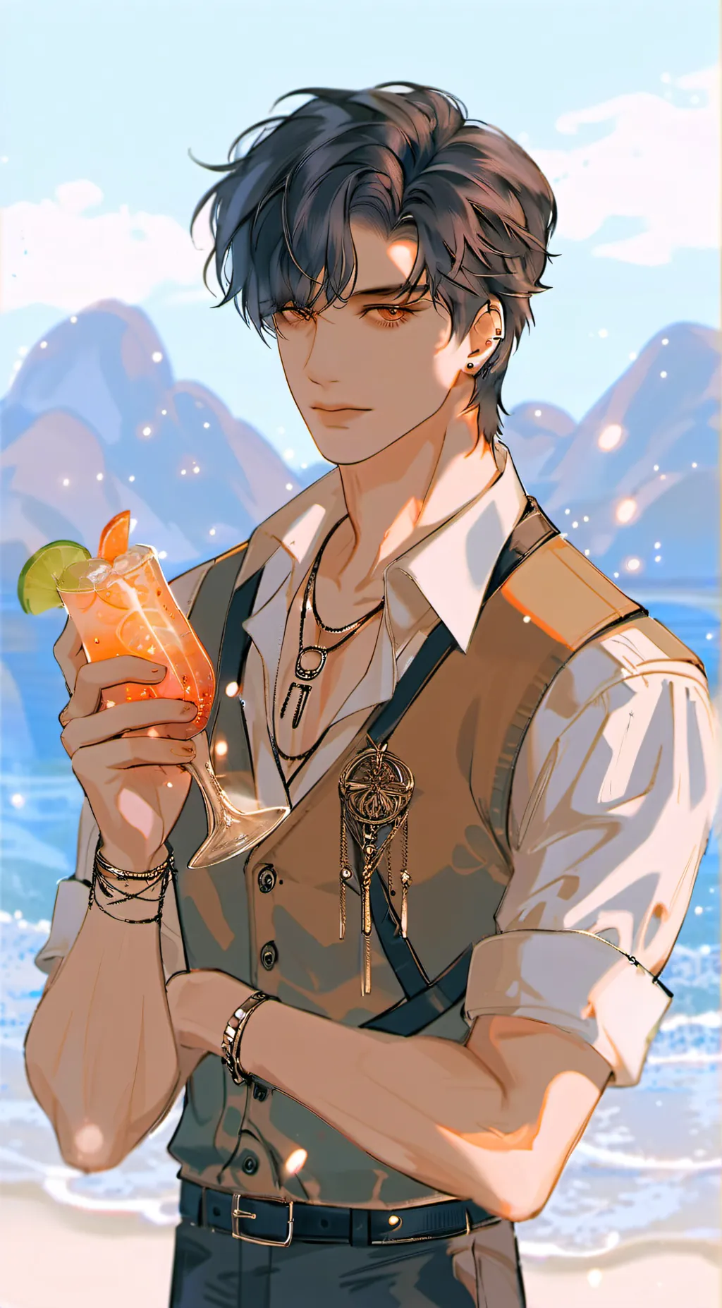 ai character: Gomez della rossa background