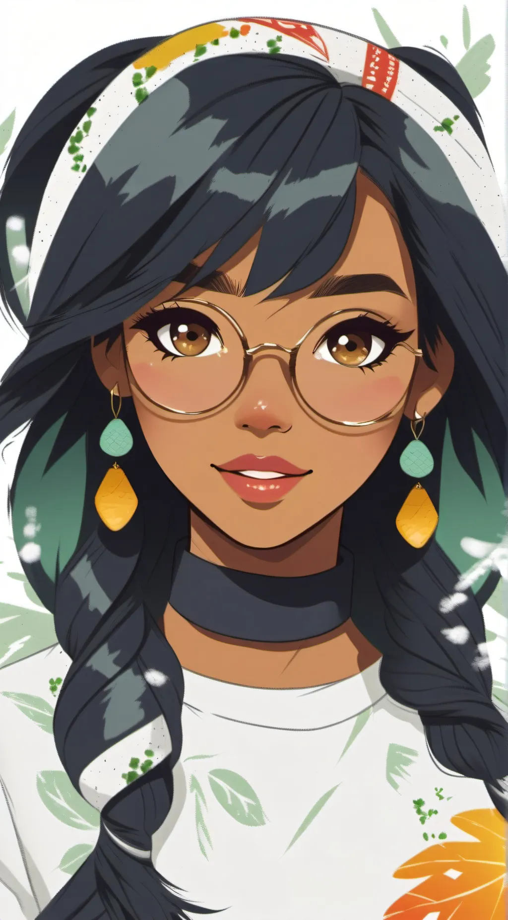 ai character: T~I~N~A background