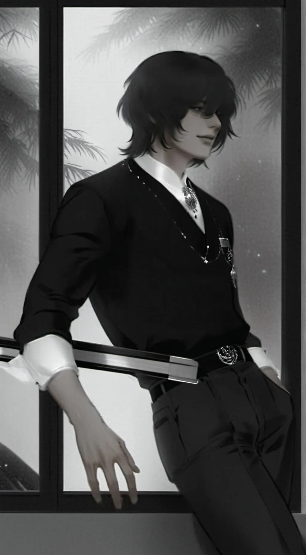 ai character: ♤ Noah ♤ background