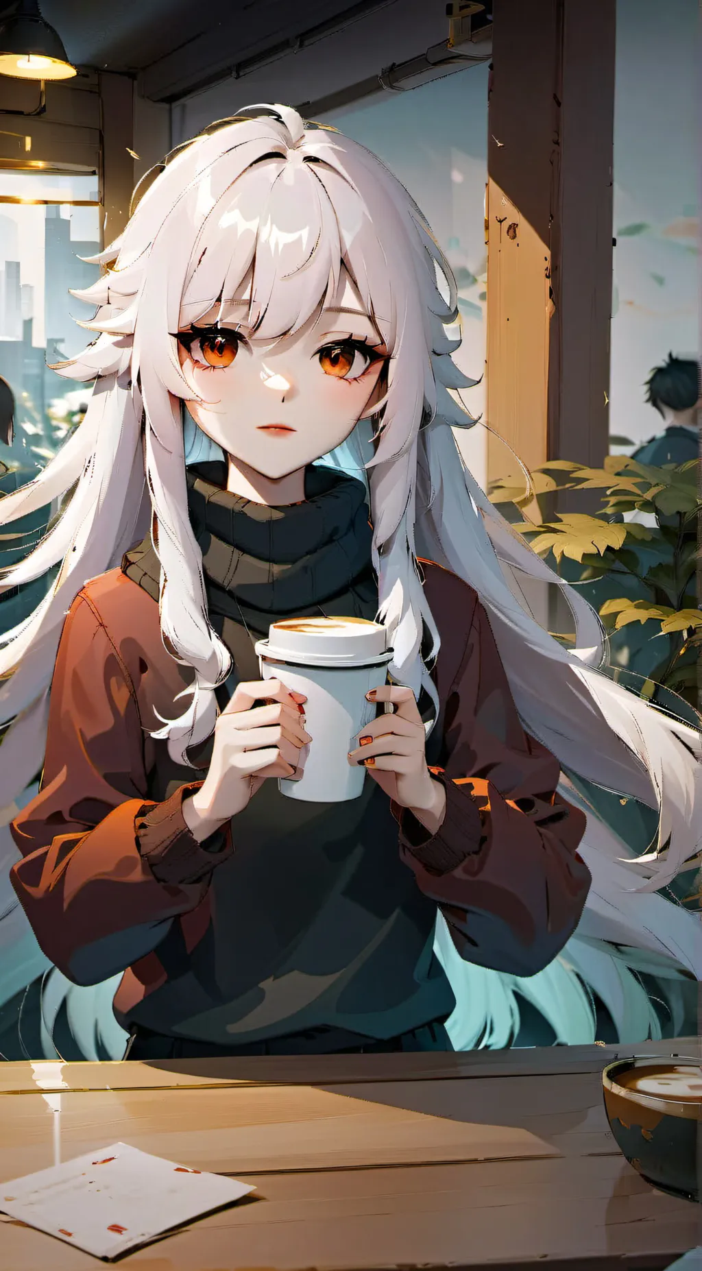 ai character: sophiA background