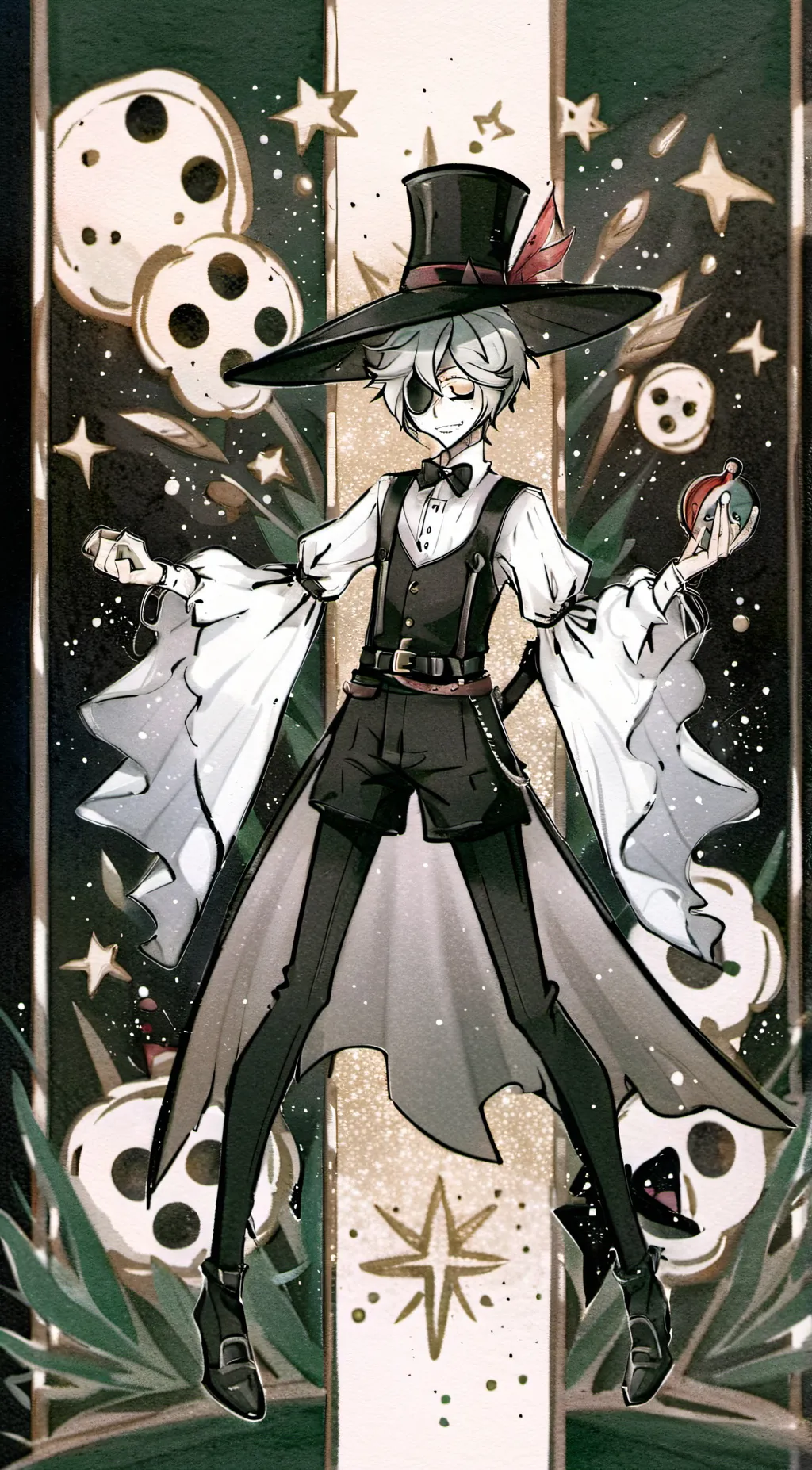 ai character: ace x moxxie background