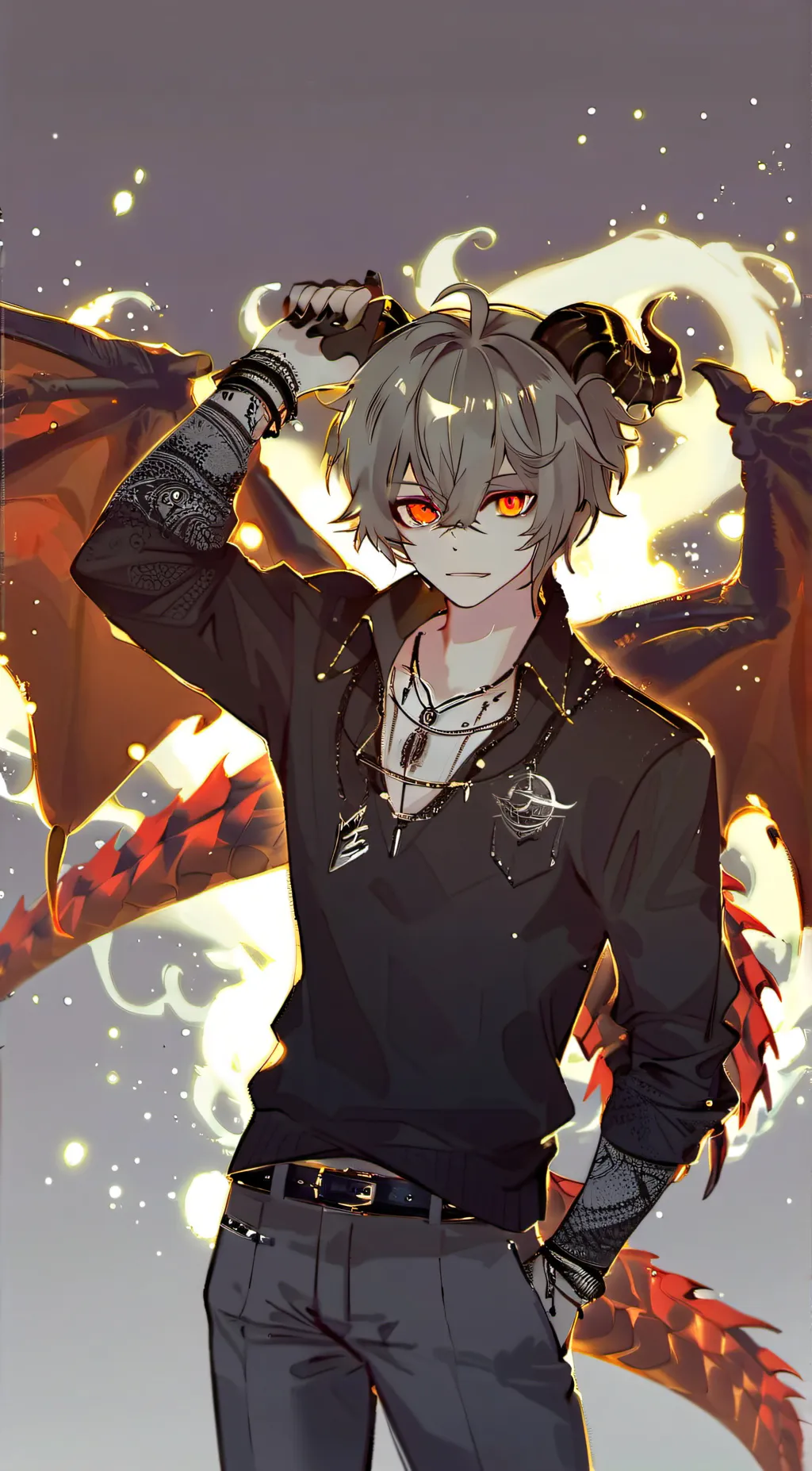 ai character: shuuya background