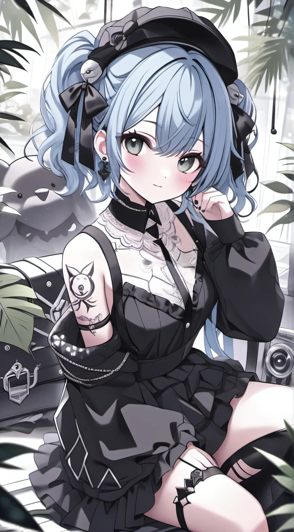 ai character: Sweeny background