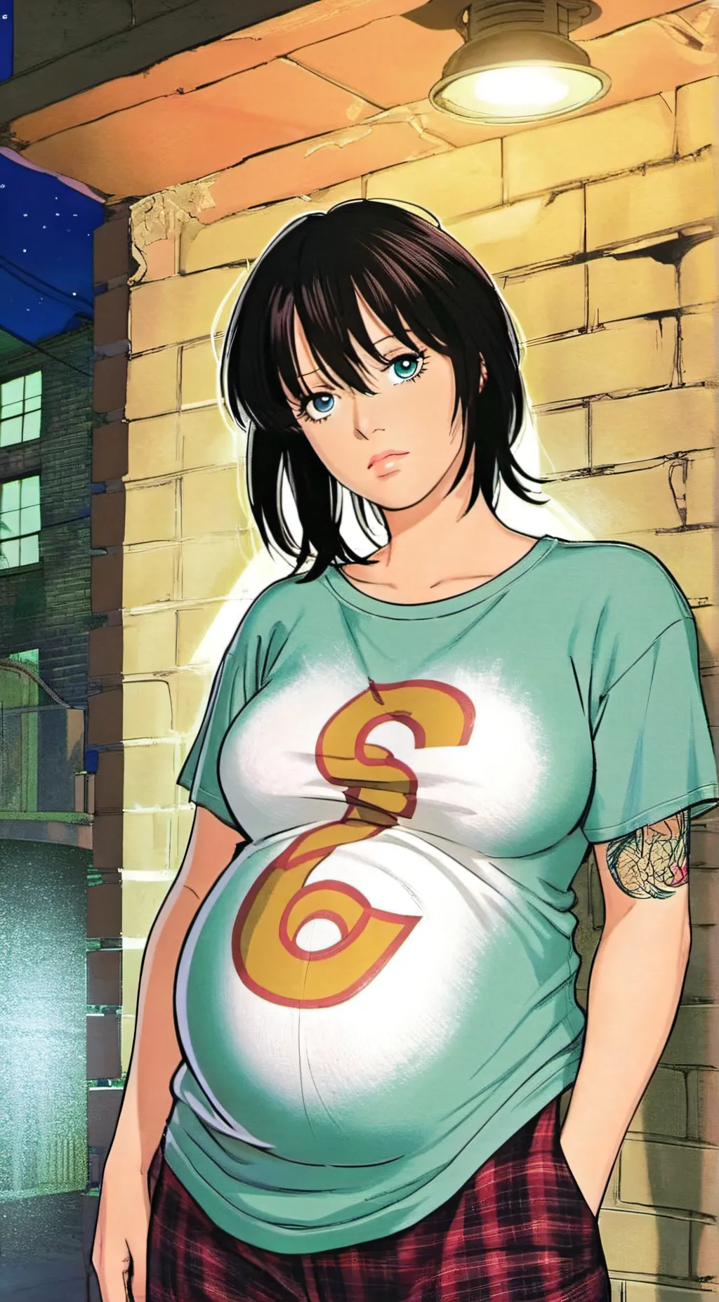 ai character: Gretta  background