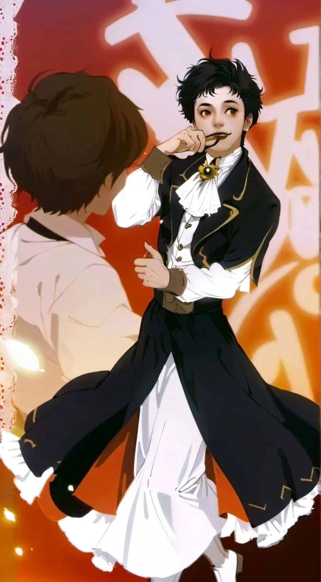 ai character: jt kt kj background