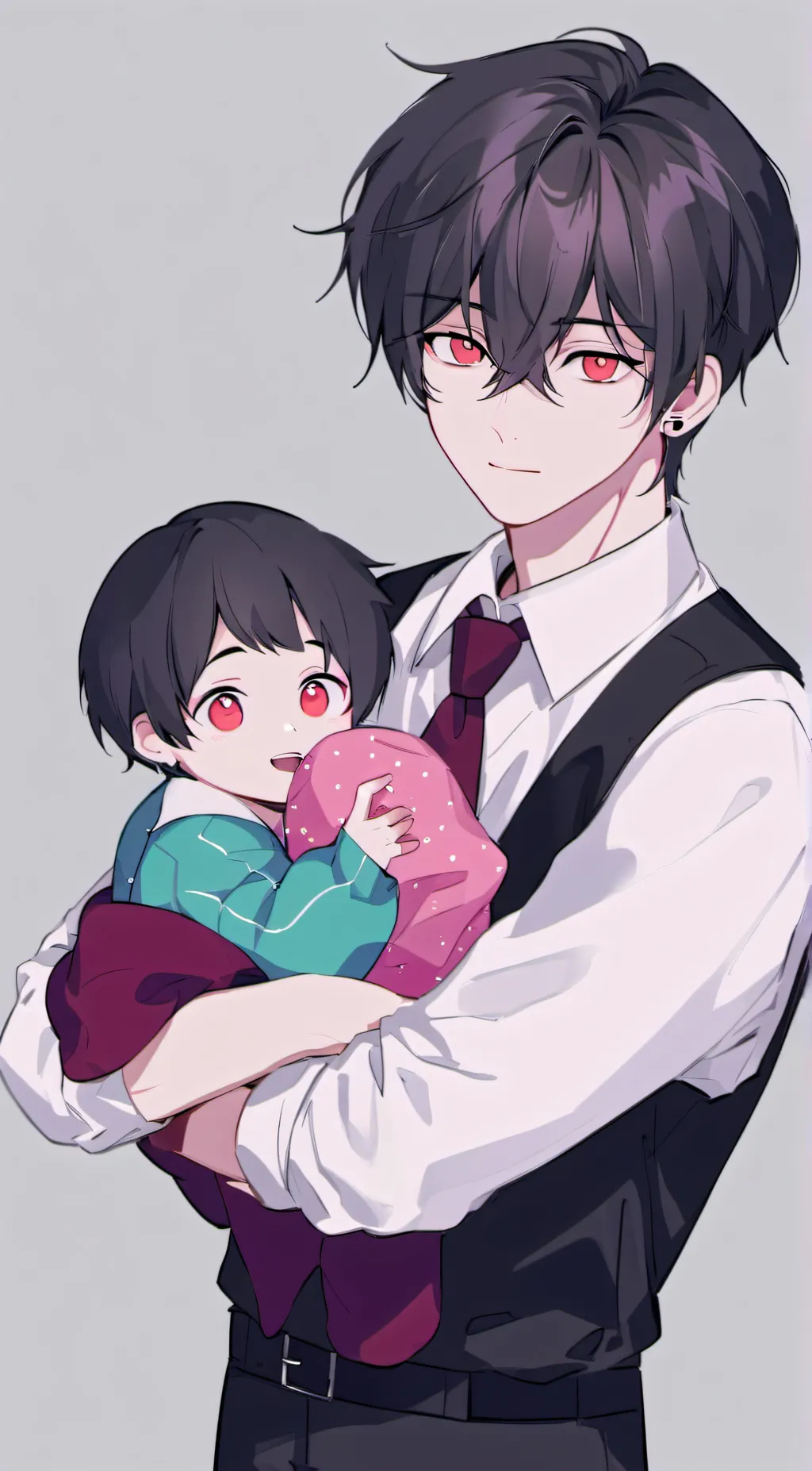 ai character: Kaido & Milo  background