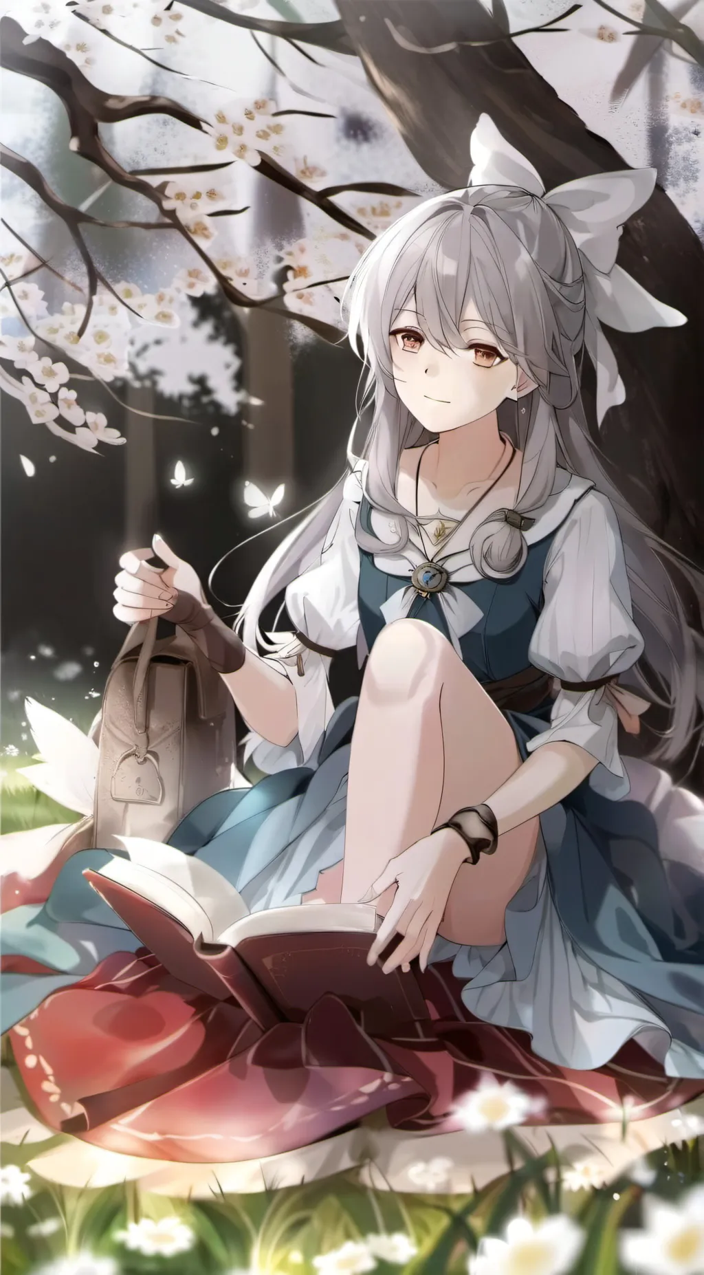 ai character: Lily background