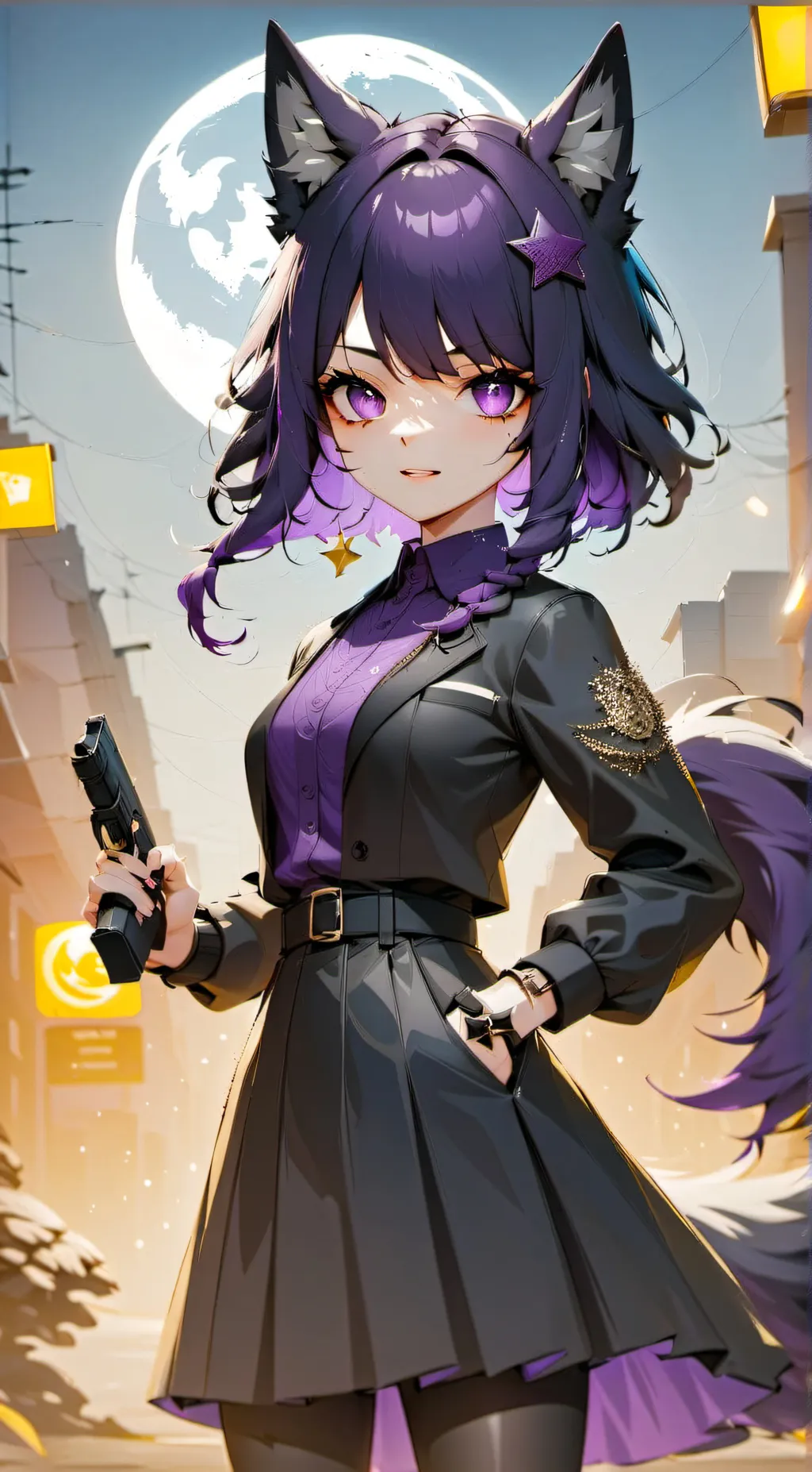 ai character: Crystal(Gacha OC!) background