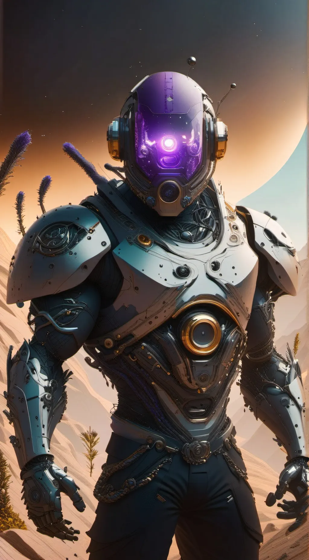 ai character: Counter Titan background