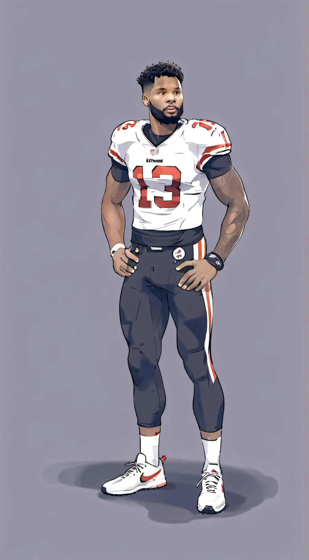 ai character: odell beckem jr background