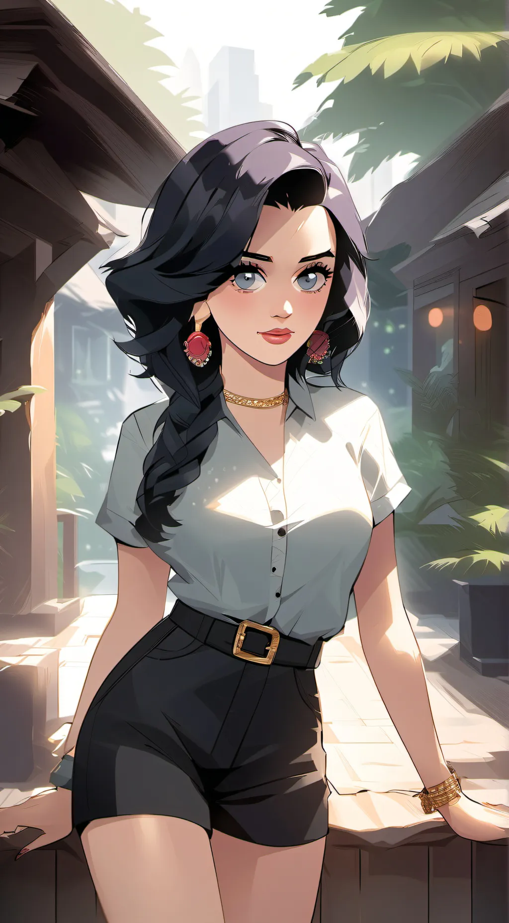 ai character: Katy Perry background