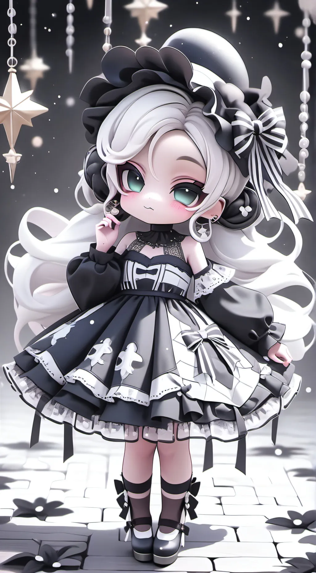 ai character: Luna background