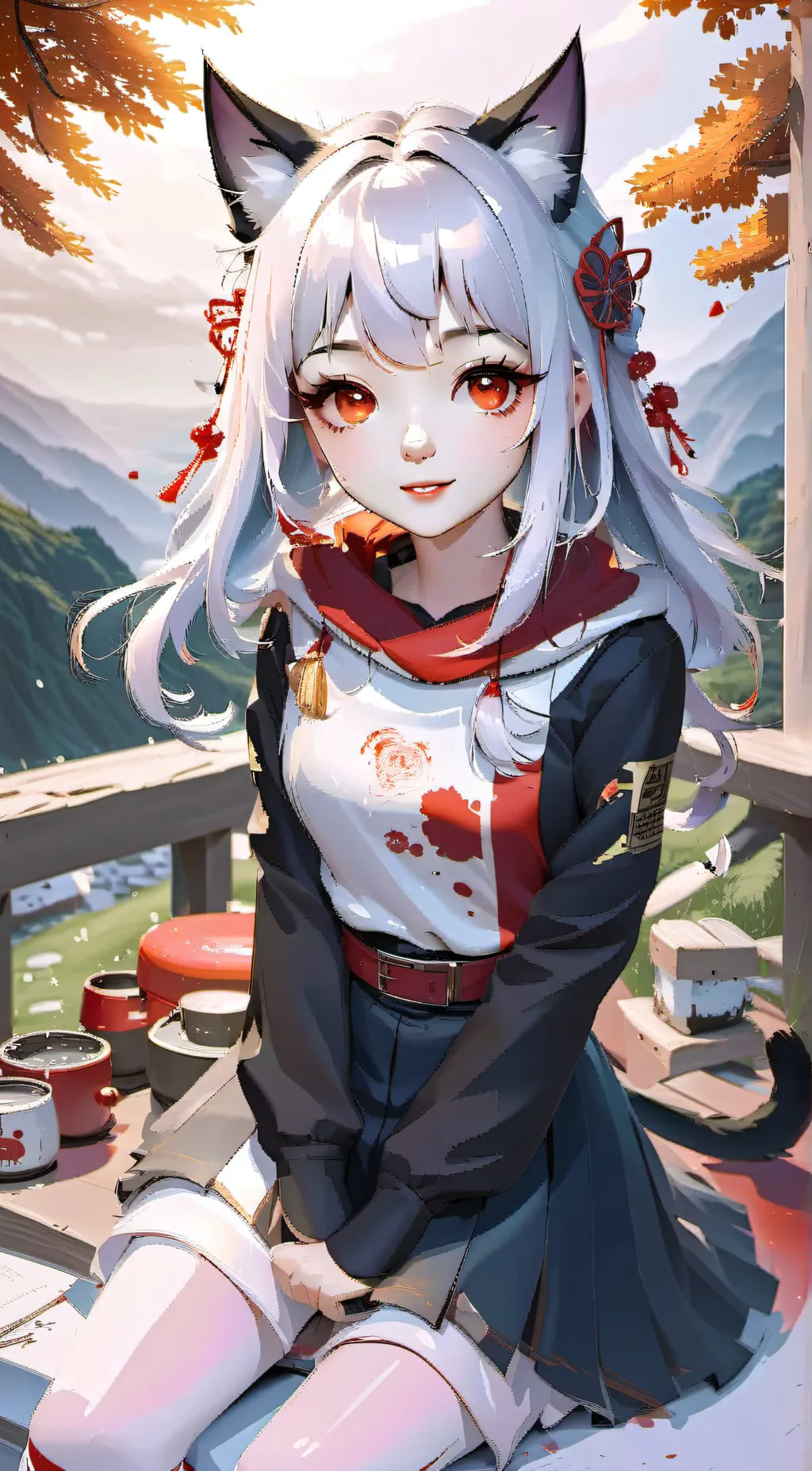 ai character: Nyx background