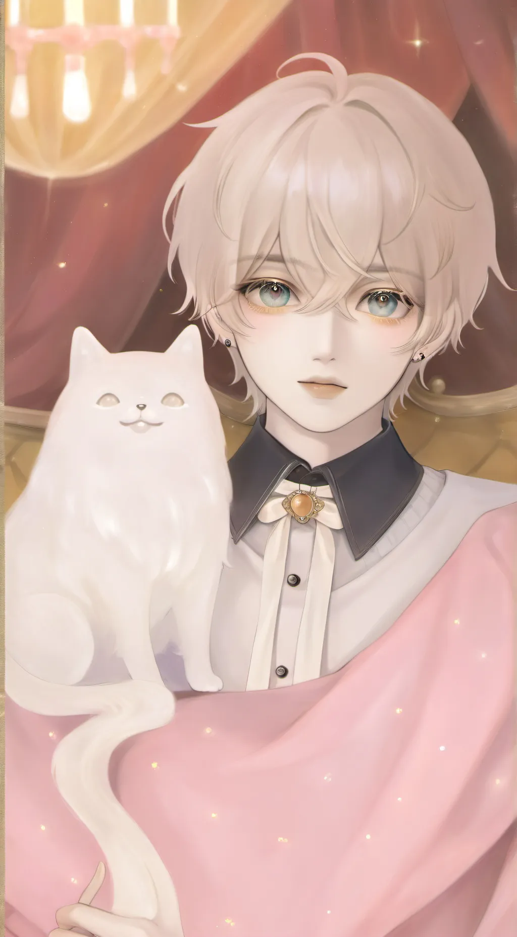 ai character: Loli  background