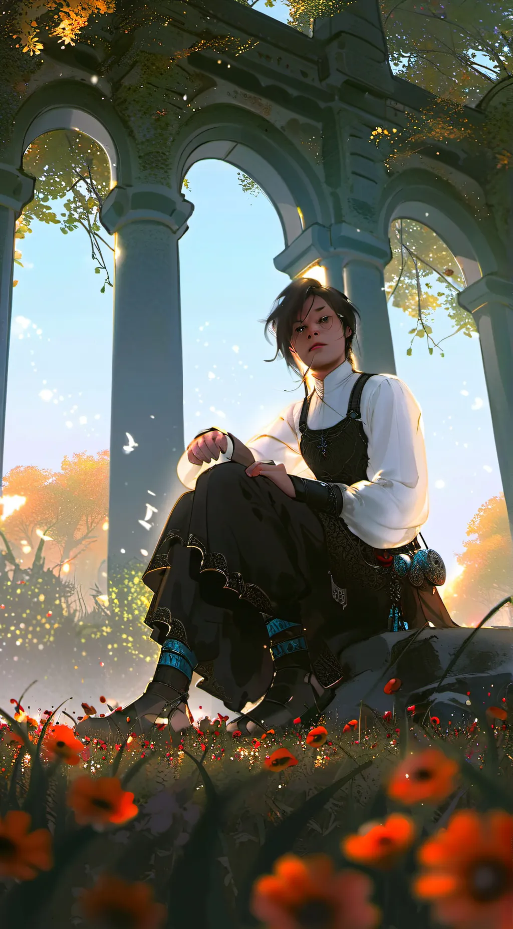 ai character: Grace background